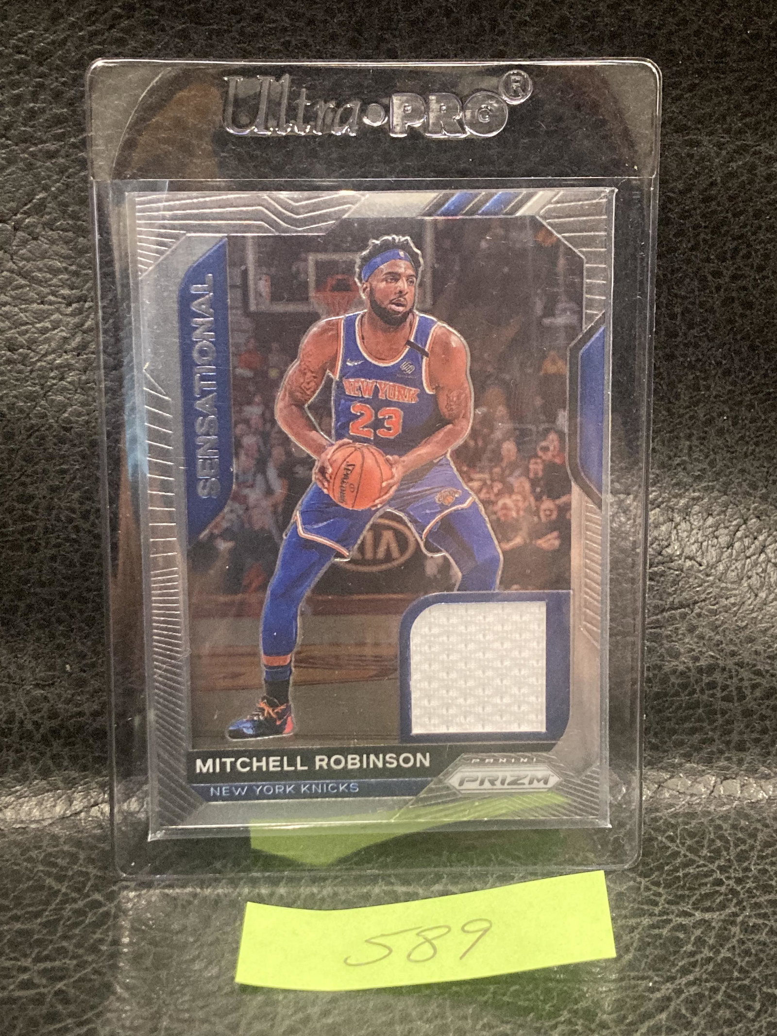 Mitchell Robinson 2020-21 Prizm Sensational Swatches Knicks Jersey Card: Mitchell Robinson 2020-21 Prizm Sensational Swatches Knicks Jersey Card