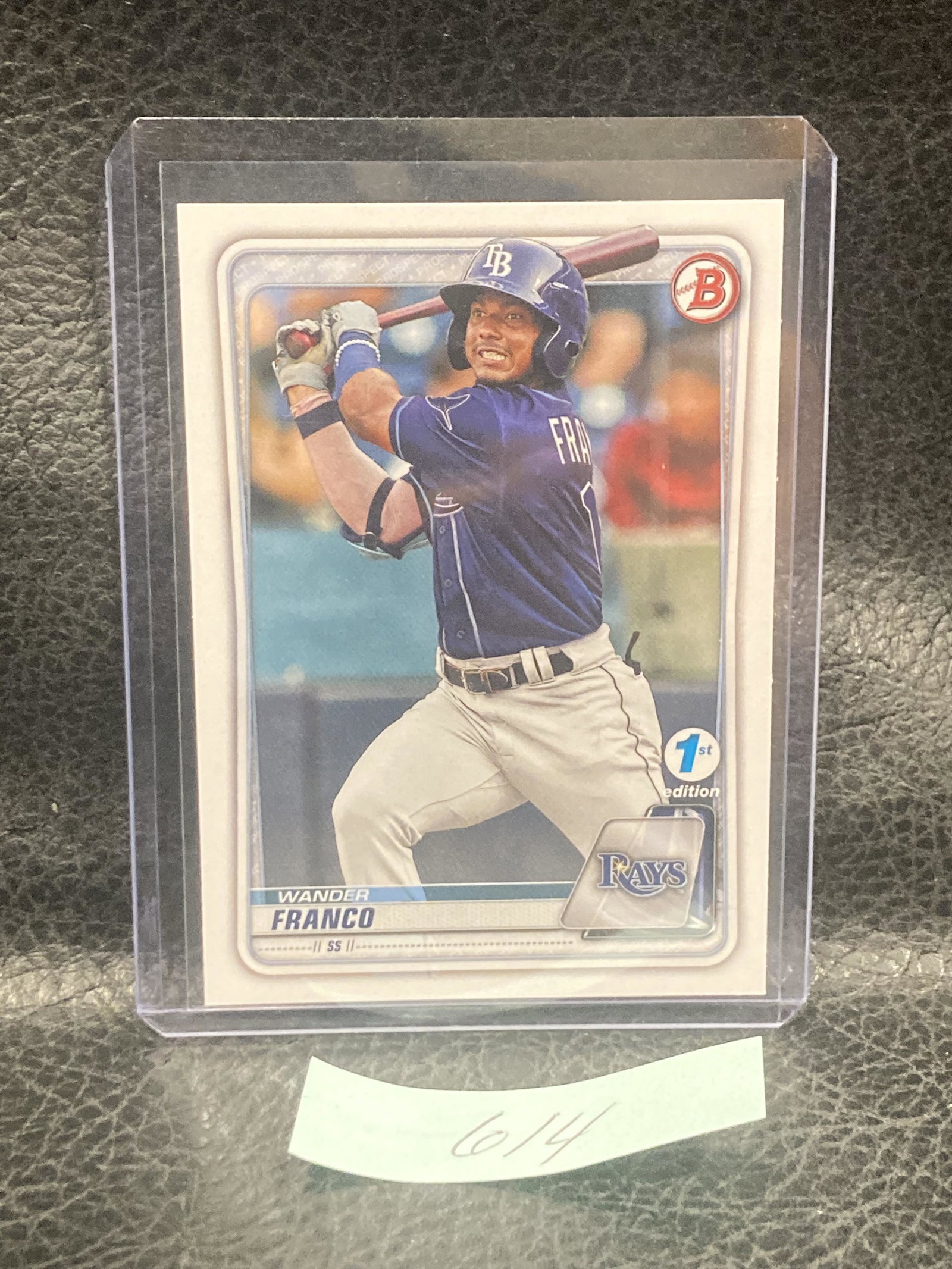 Wander Franco 2020 Bowman Chrome Rays Prospect Rookie: Wander Franco 2020 Bowman Chrome Rays Prospect Rookie