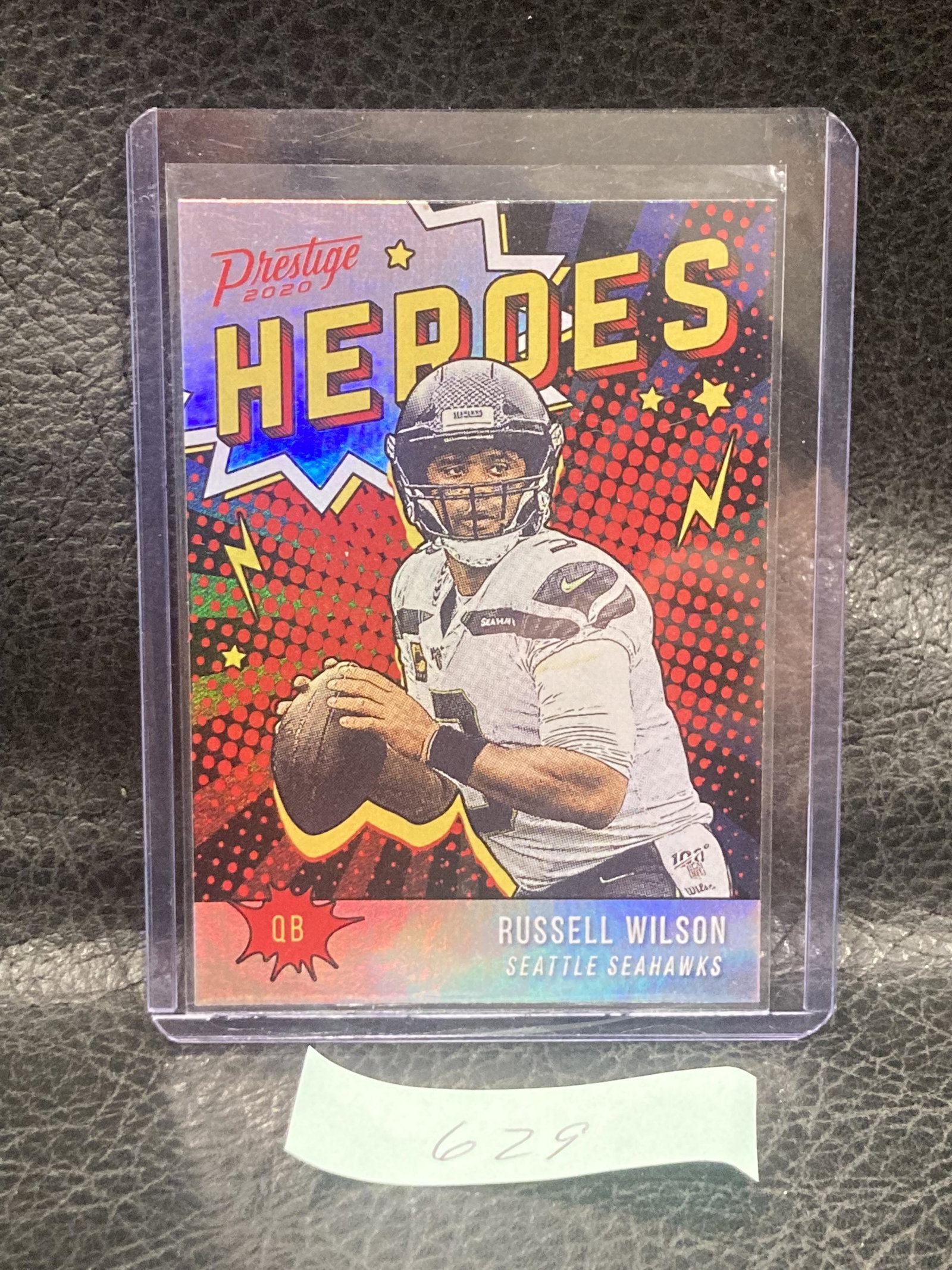 Russell Wilson 2020 Panini Prestige Heroes He-Rw Insert Seahawks Broncos: Russell Wilson 2020 Panini Prestige Heroes He-Rw Insert Seahawks Broncos