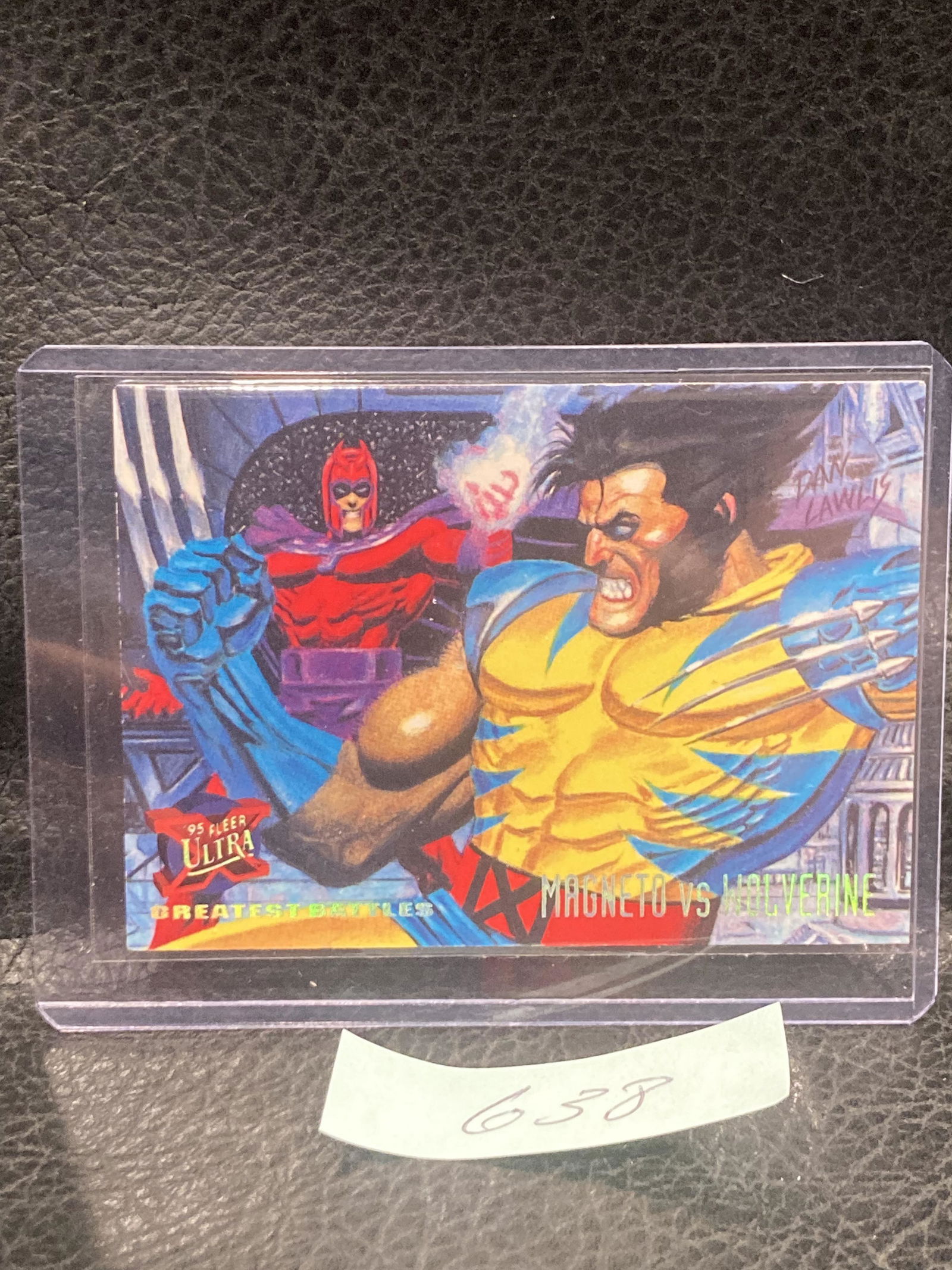 Magneto Vs Wolverine 1995 Fleer Ultra X-Men Base Card 134: Magneto Vs Wolverine 1995 Fleer Ultra X-Men Base Card 134