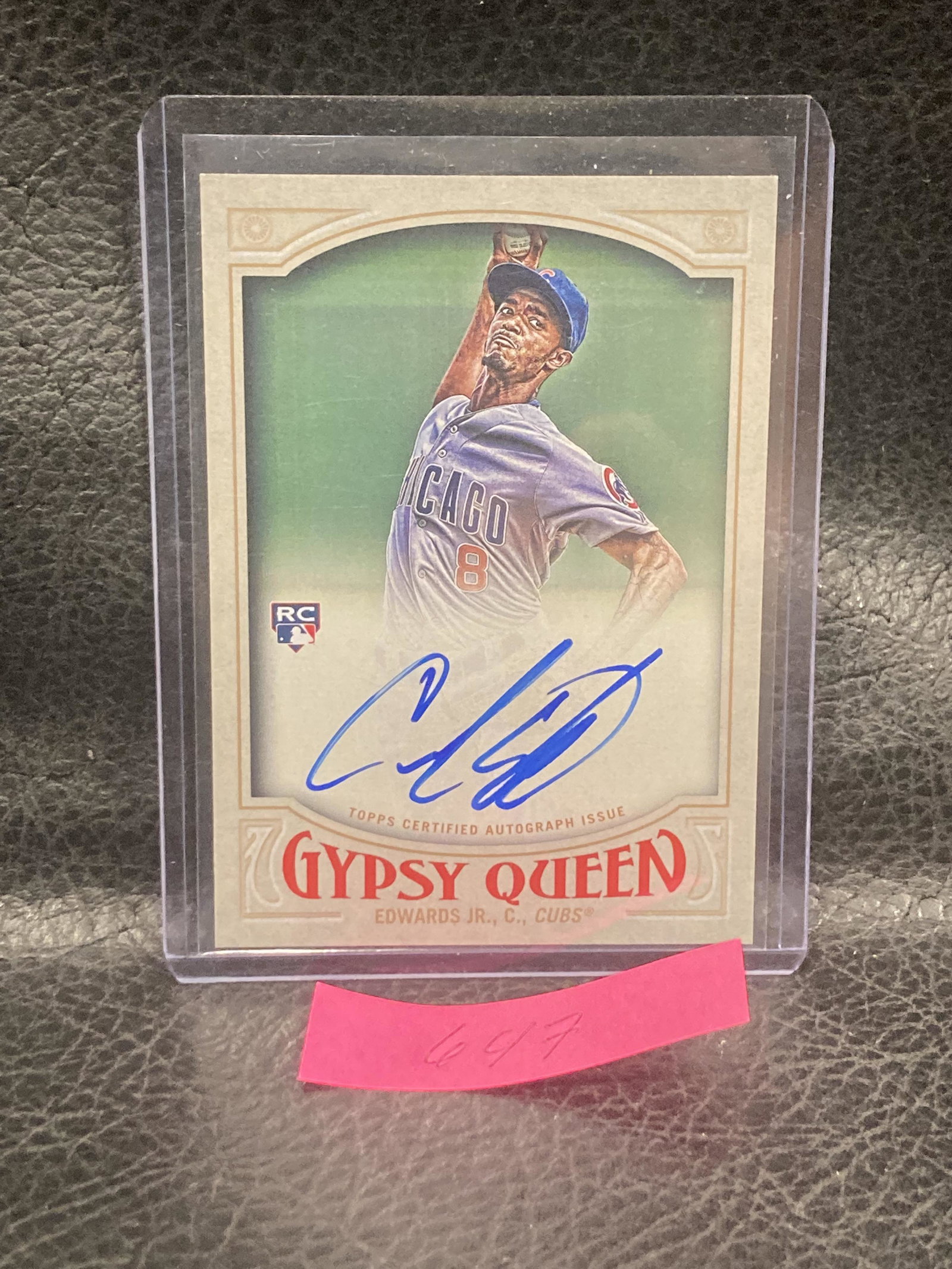 Carl Edwards Jr 2016 Topps Gypsy Queen Auto #GQA-CE Rookie Auto Rc Chicago Cubs: Carl Edwards Jr 2016 Topps Gypsy Queen Auto #GQA-CE Rookie Auto Rc Chicago Cubs