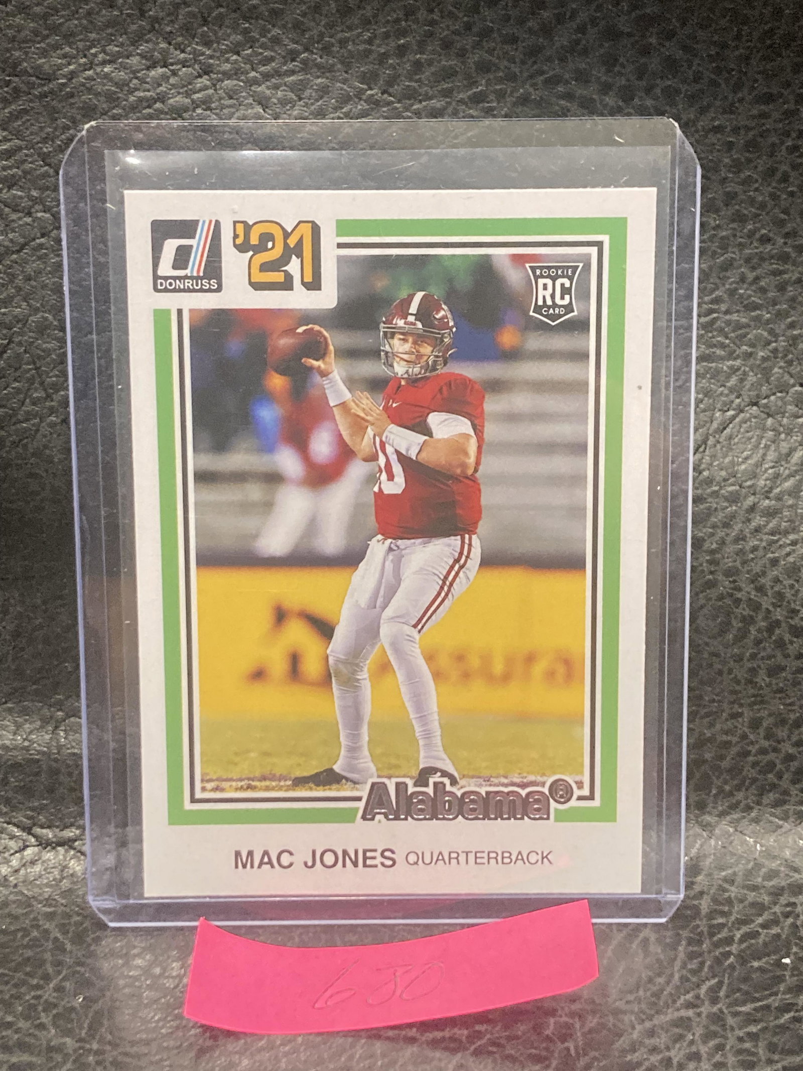Mac Jone S2021 Panini Chronicles Draft Picks Donruss #10 Rc Patriots Rookie: Mac Jone S2021 Panini Chronicles Draft Picks Donruss #10 Rc Patriots Rookie