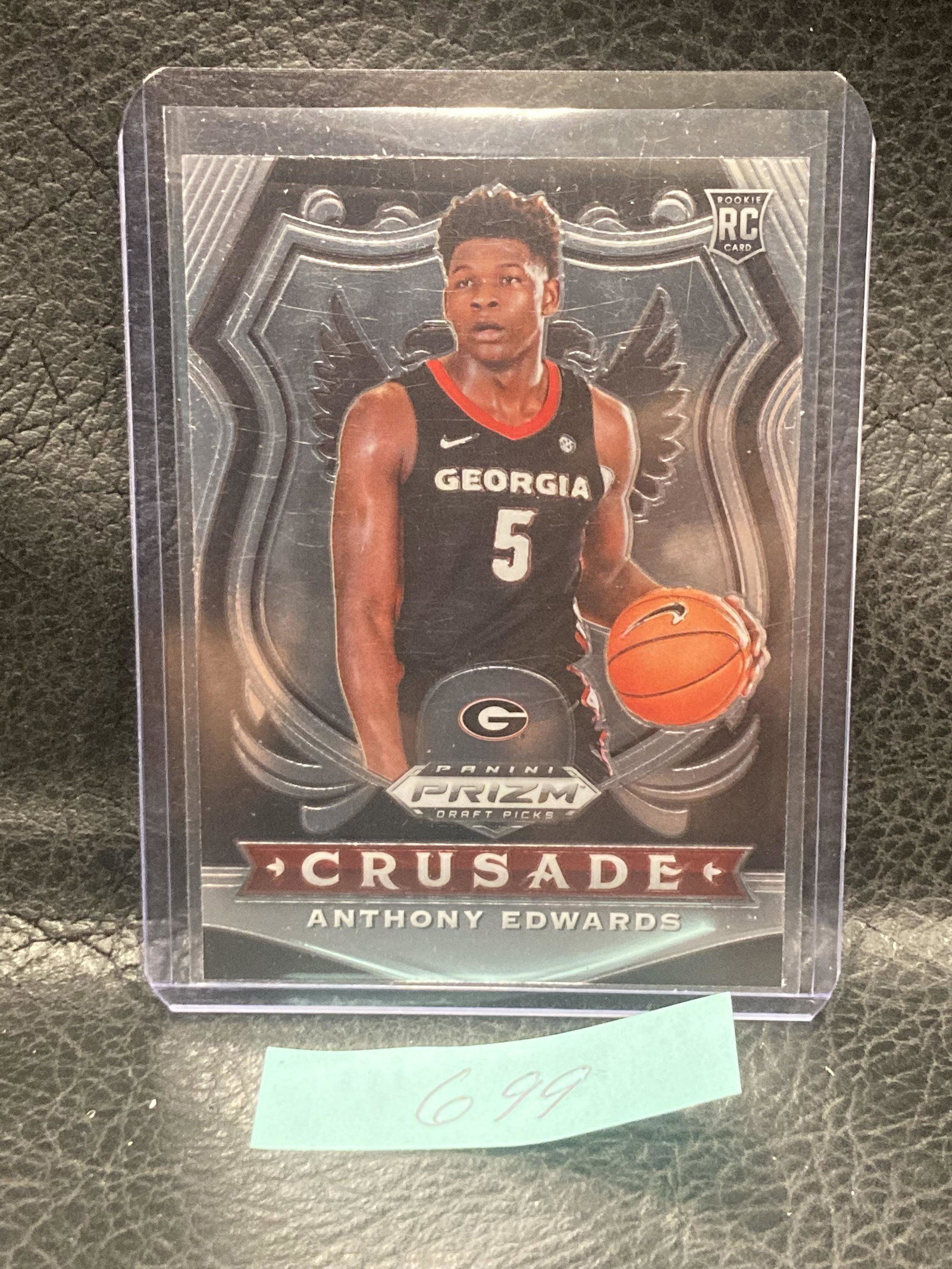 Anthony Edwards 2020-21 Prizm Draft Picks Crusade #81 Georgia Bulldogs Rookie Rc: Anthony Edwards 2020-21 Prizm Draft Picks Crusade #81 Georgia Bulldogs Rookie Rc