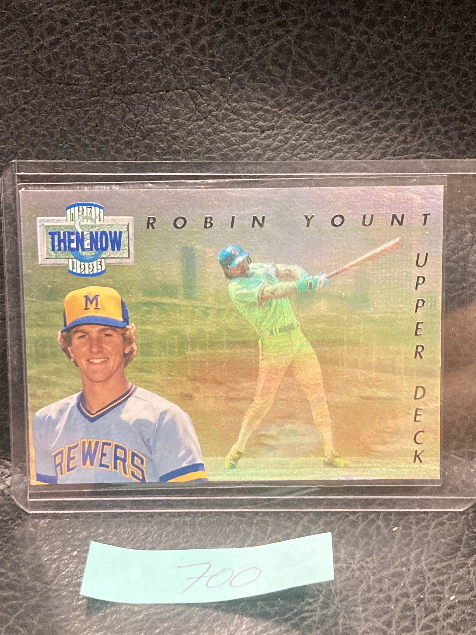 Robin Yount 1993 Then And Now Holo #TN15 Milwaukee Brewers: Robin Yount 1993 Then And Now Holo #TN15 Milwaukee Brewers