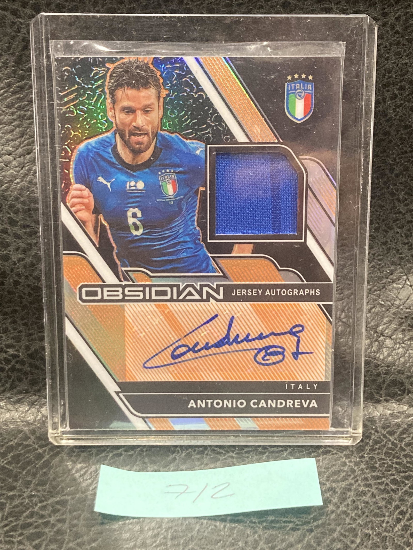 Antonio Candreva 2020 21 Panini Obsidian Etch Orange Jersey Auto Sp Italy: Antonio Candreva 2020 21 Panini Obsidian Etch Orange Jersey Auto Sp Italy