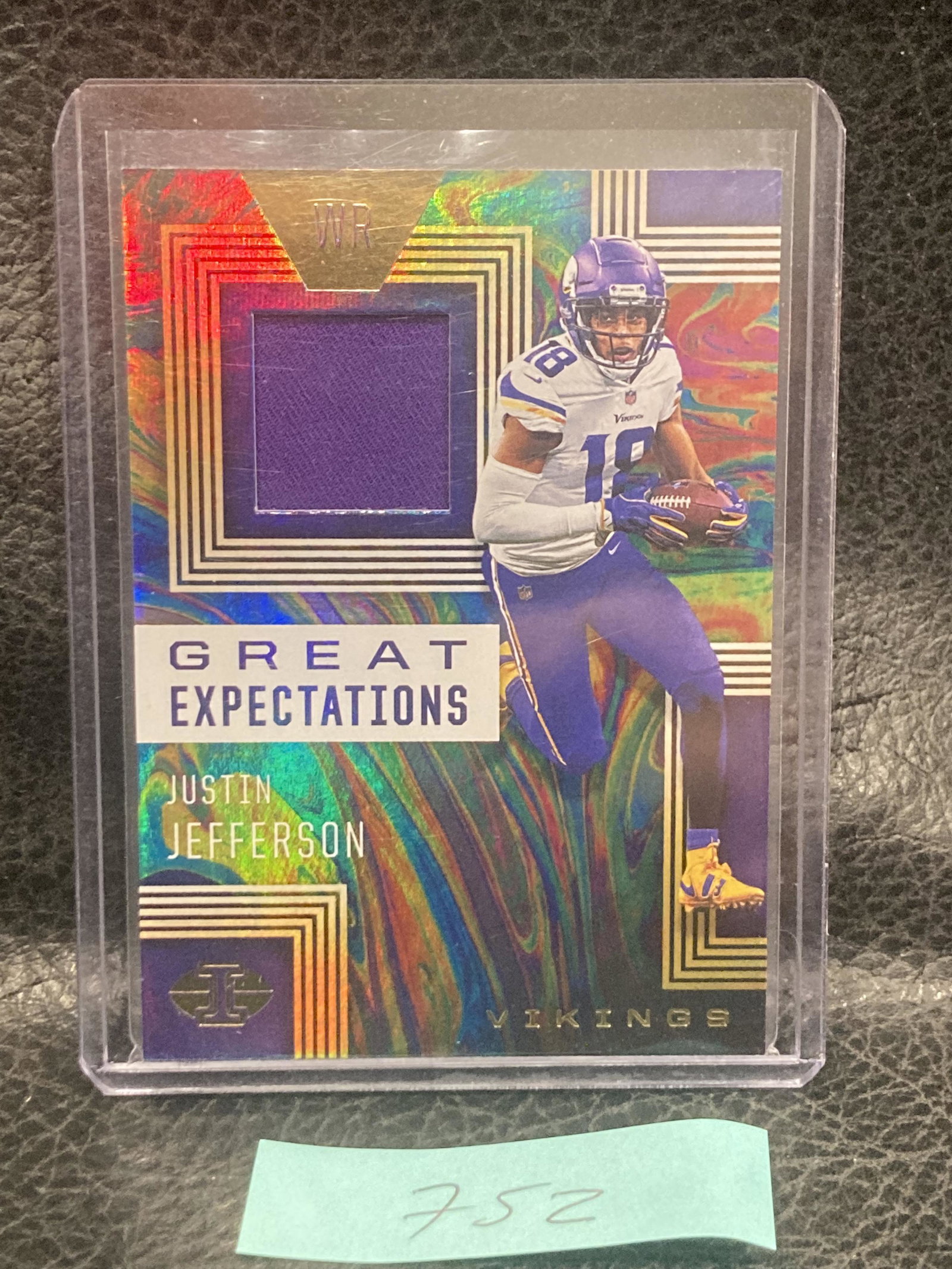 Justin Jefferson 2020 Illusions Great Expectations Rookie Jersey Vikings: Justin Jefferson 2020 Illusions Great Expectations Rookie Jersey Vikings
