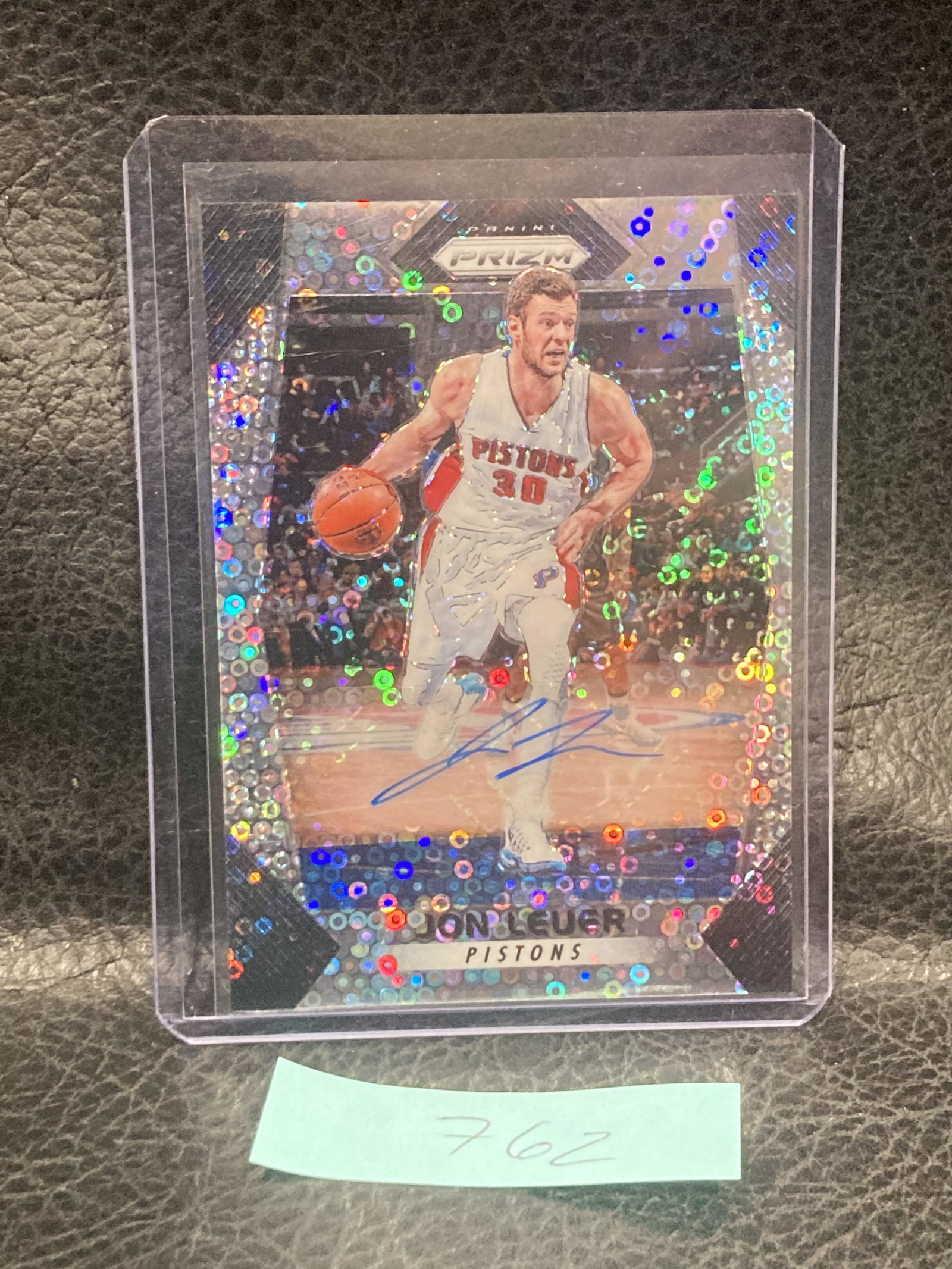 Jon Leuer 2017-18 Panini Prizm Autographs Fast Break #178 Auto: Jon Leuer 2017-18 Panini Prizm Autographs Fast Break #178 Auto