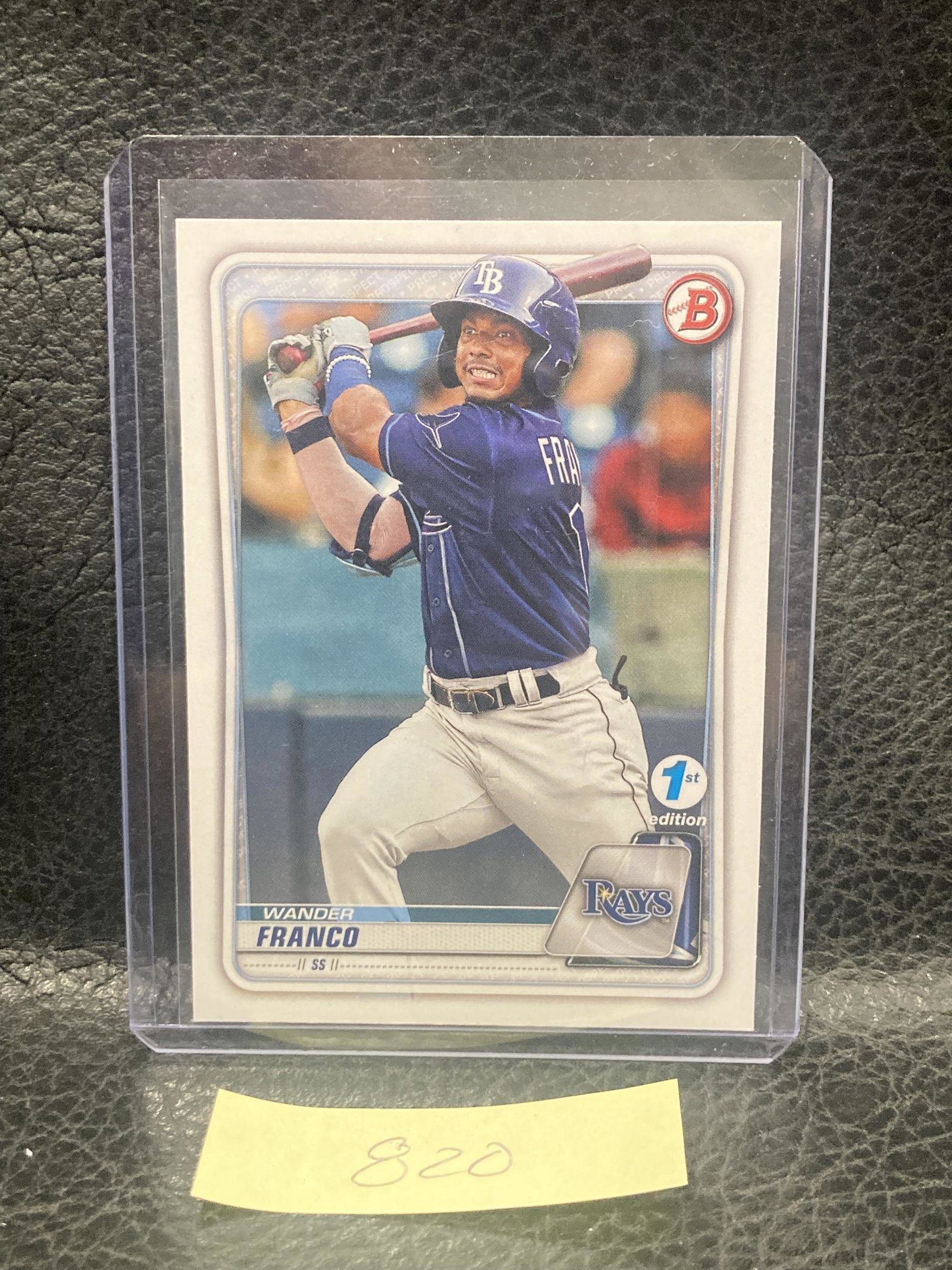 Wander Franco 2020 Bowman 1st Edition #BFE-1 Tampa Bay Rays: Wander Franco 2020 Bowman 1st Edition #BFE-1 Tampa Bay Rays