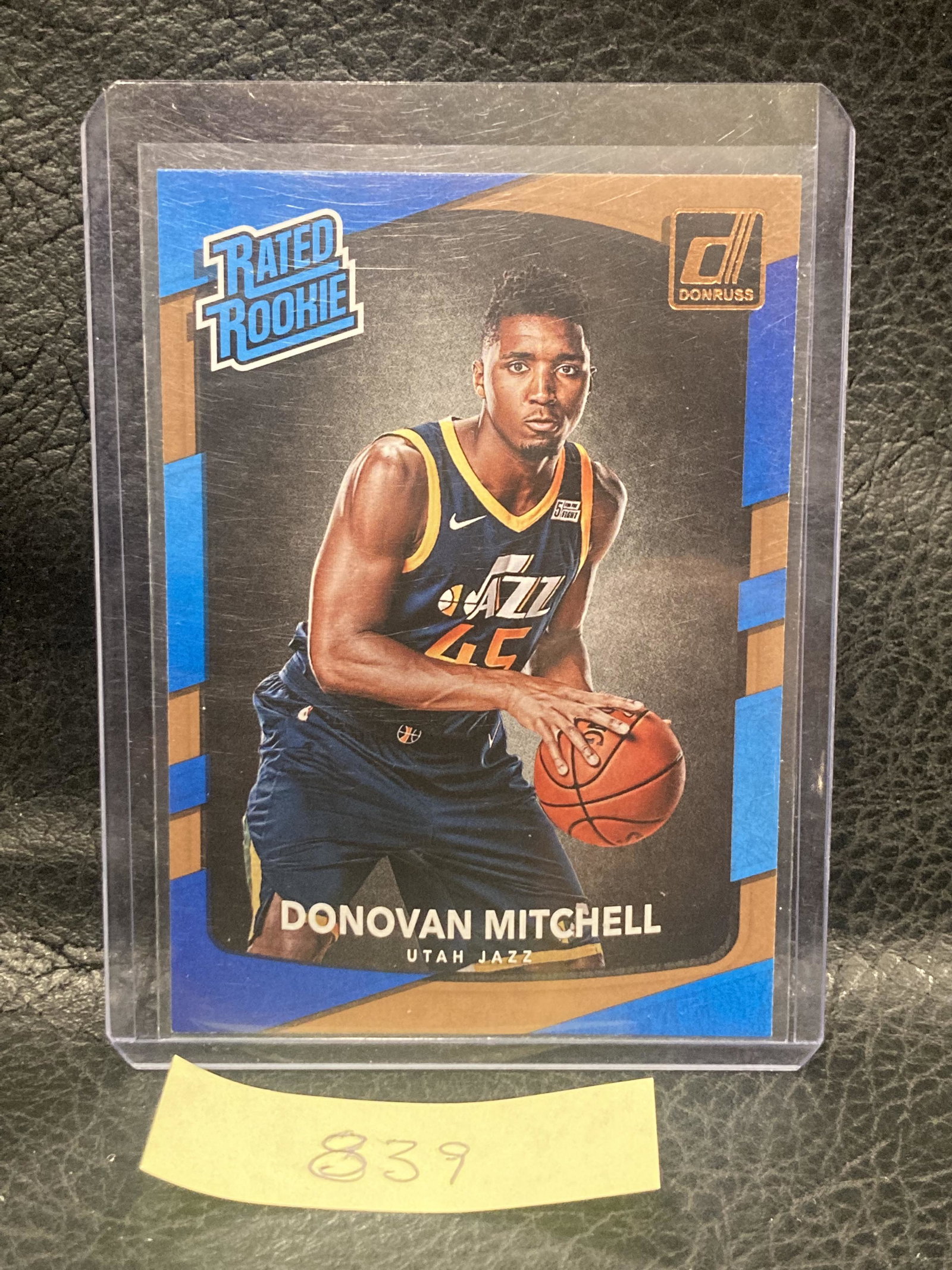 Donavan Mitchell 2017-18 Panini Donruss Rated Rookie Rc #188 Jazz: Donavan Mitchell 2017-18 Panini Donruss Rated Rookie Rc #188 Jazz