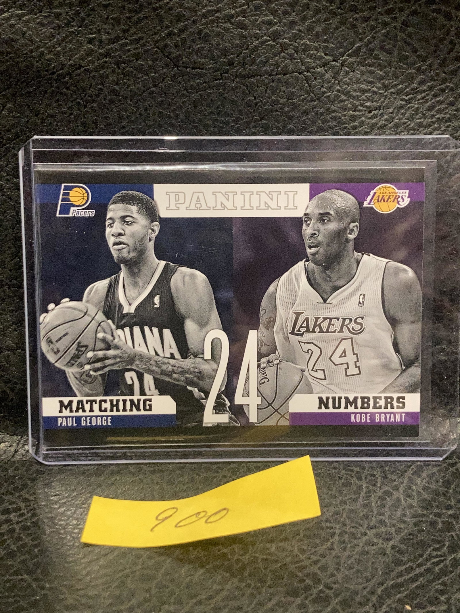 Kobe Bryant Paul George 2012-13 Panini Matching Numbers #18 24 Hof: Kobe Bryant Paul George 2012-13 Panini Matching Numbers #18 24 Hof