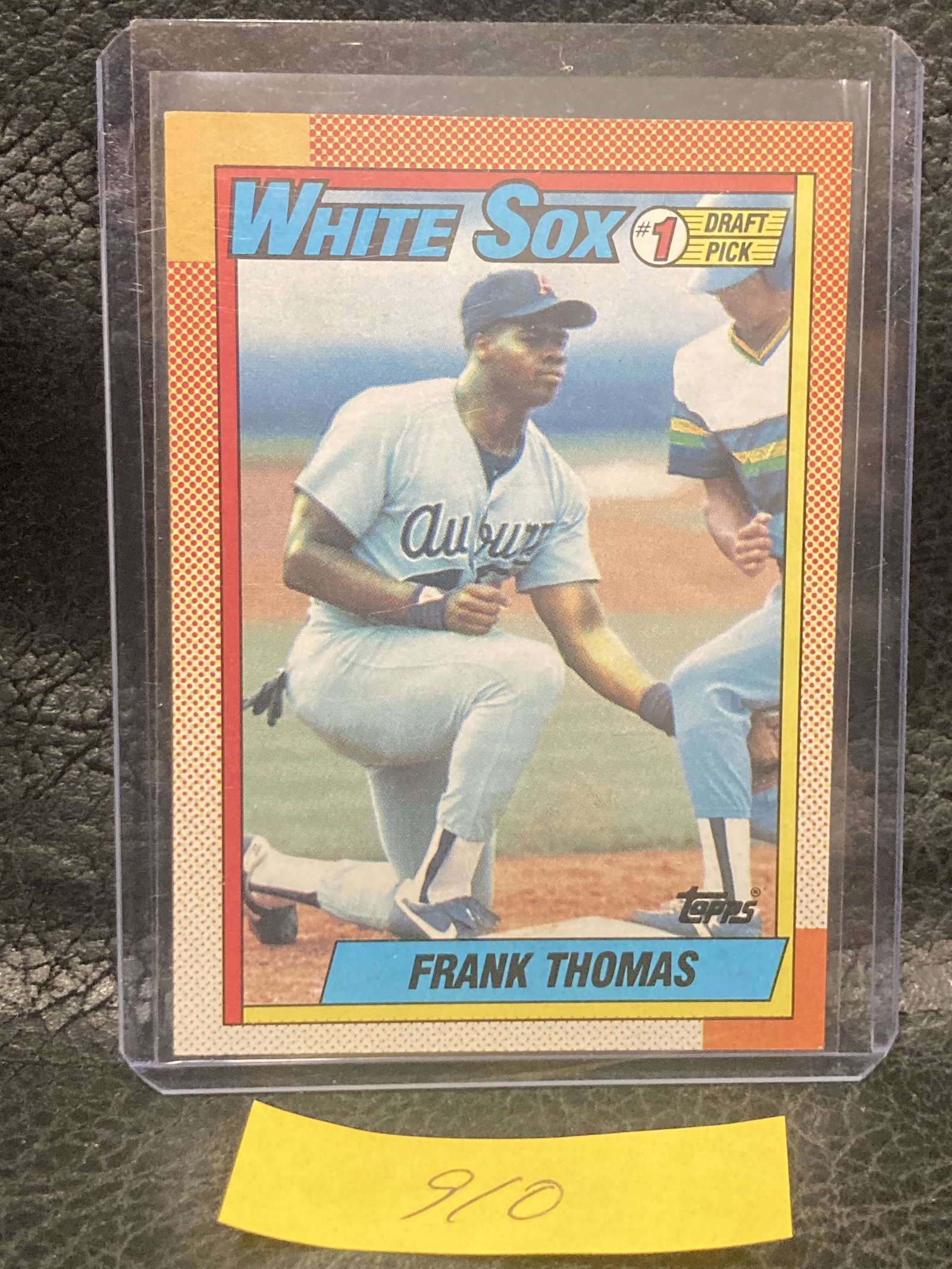 Frank Thomas 1990 Topps #1 Draft Pick Rookie Card Rc Auburn Sox Hof 521 Hrs: Frank Thomas 1990 Topps #1 Draft Pick Rookie Card Rc Auburn Sox Hof 521 Hrs