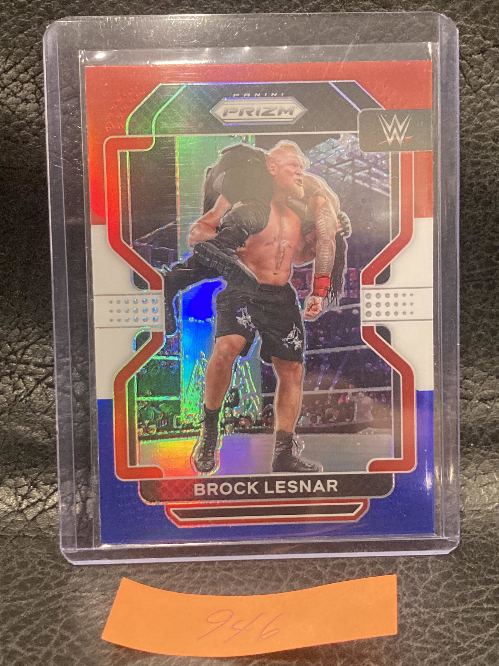 Brock Lesnar 2022 Wwe Prizm Debut Edition Red White And Blue Sp Parallel: Brock Lesnar 2022 Wwe Prizm Debut Edition Red White And Blue Sp Parallel