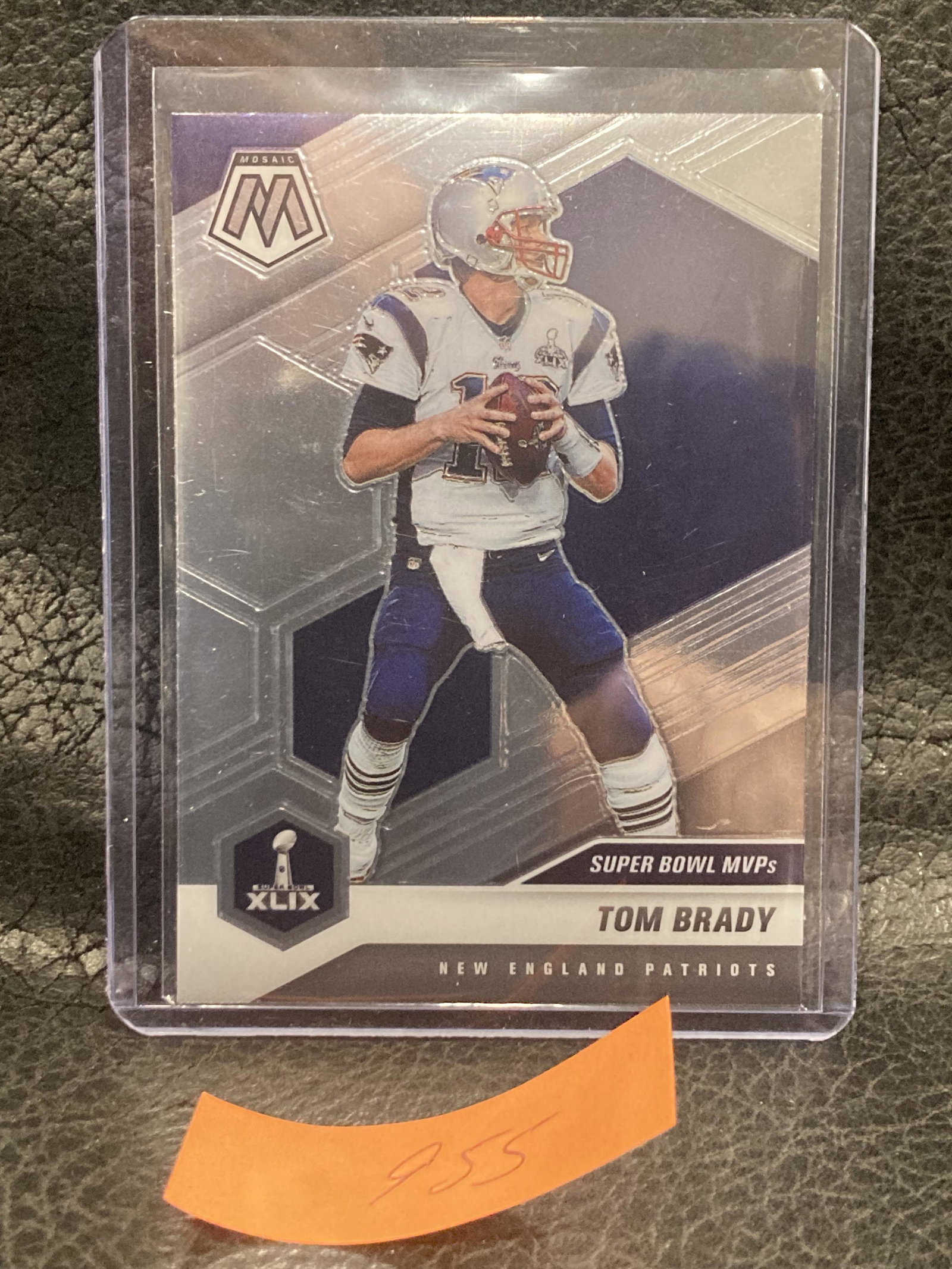 Tom Brady 2021 Mosaic Super Bowl Mvp Base Card #282 New England Patriots: Tom Brady 2021 Mosaic Super Bowl Mvp Base Card #282 New England Patriots
