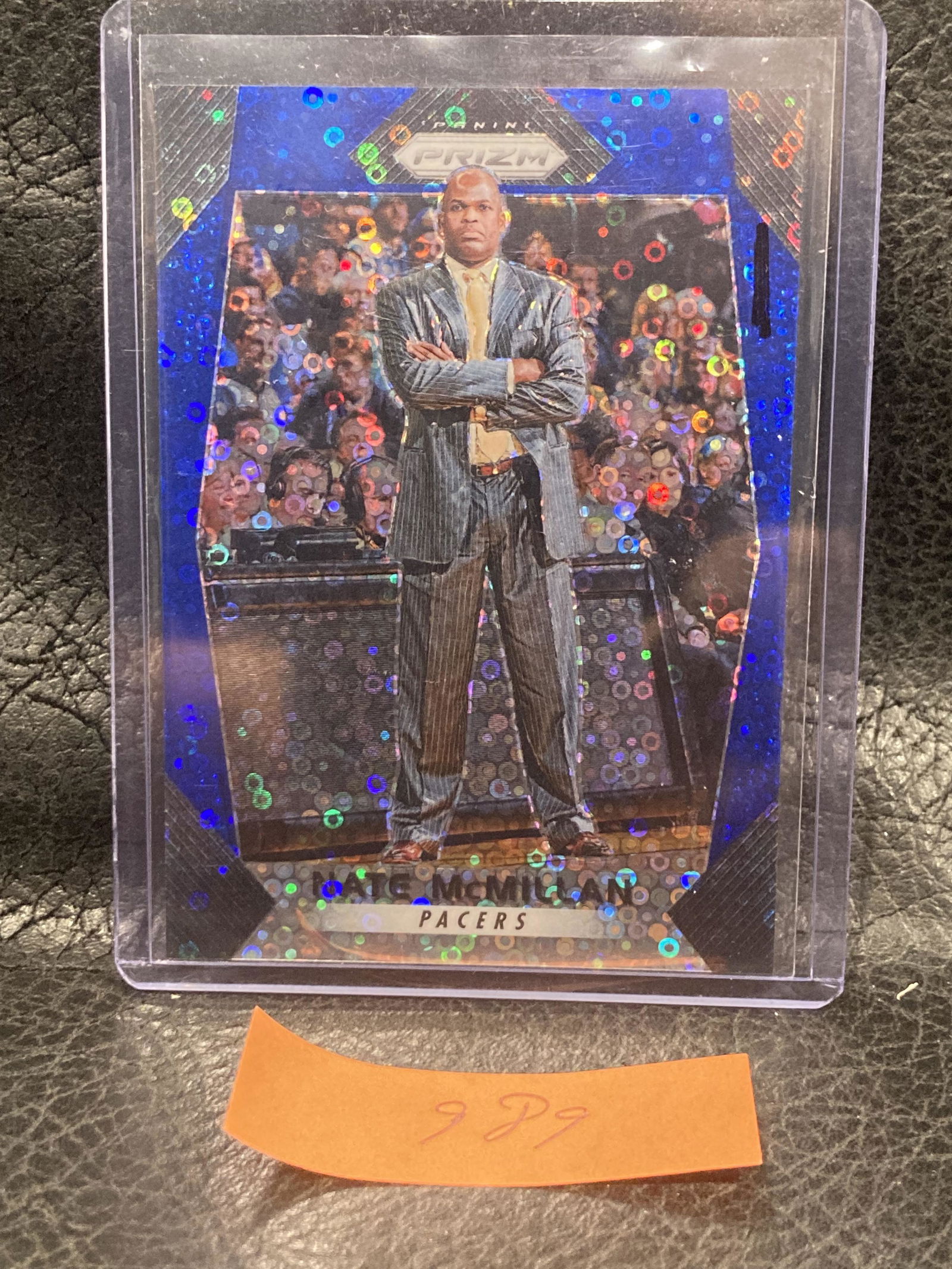 Nate Mcmillan 2017-18 Panini Prizm Prizms Blue #230 Coach #/175: Nate Mcmillan 2017-18 Panini Prizm Prizms Blue #230 Coach #/175