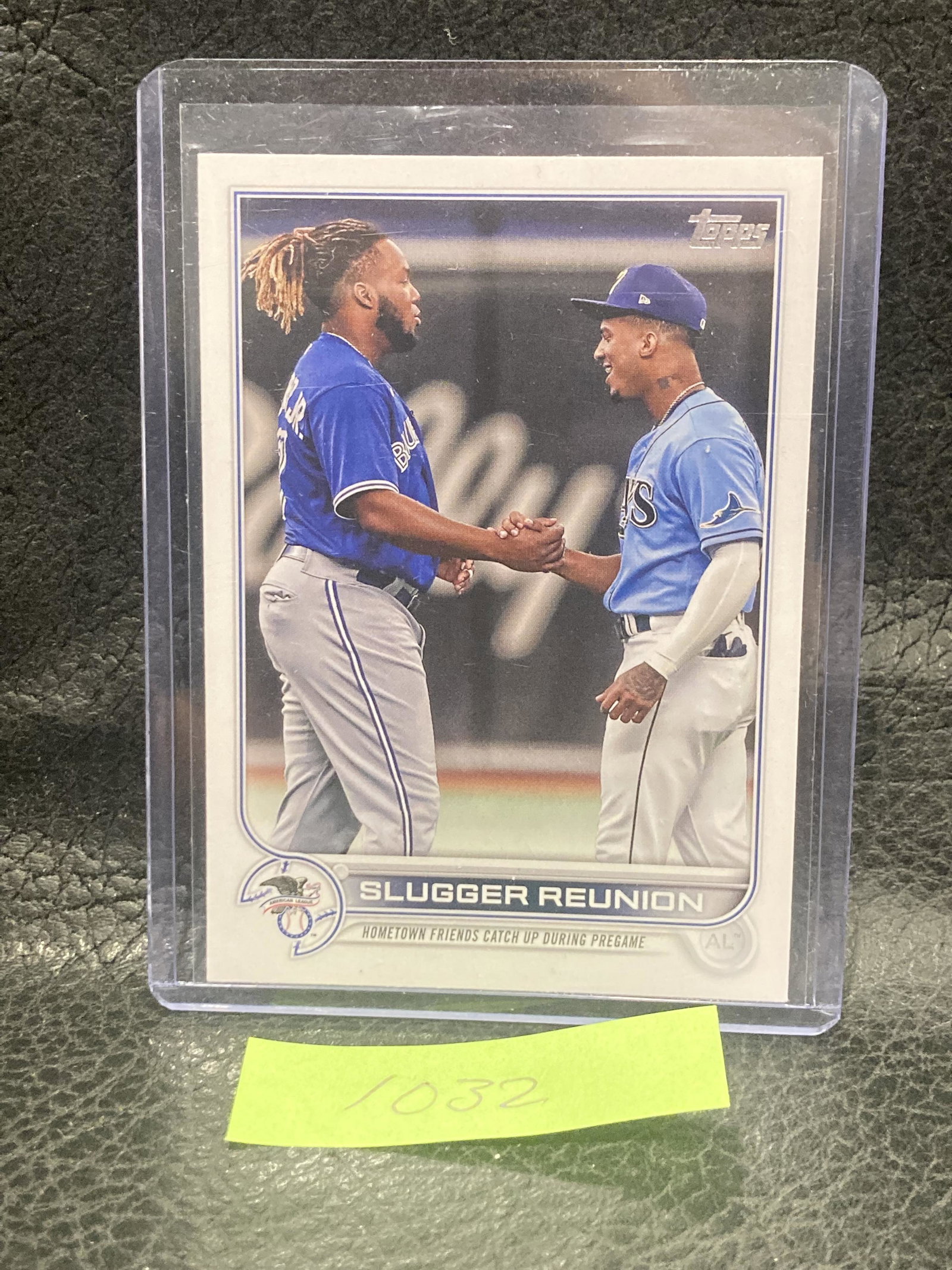 Vladimir Guerrero Wander Franco 2022 Topps Series 1 Slugger Reunion: Vladimir Guerrero Wander Franco 2022 Topps Series 1 Slugger Reunion