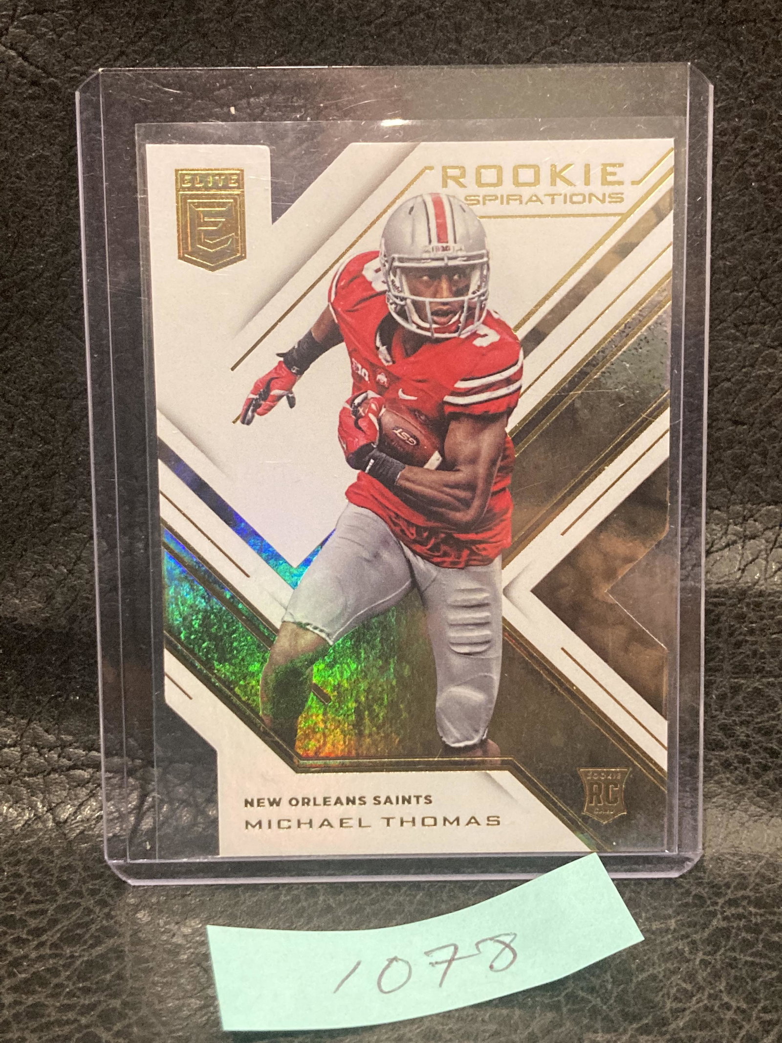 Michael Thomas 2016 Panini Elite Die Cut Nfl Rookie Card Rc #RA-MT Aspirations: Michael Thomas 2016 Panini Elite Die Cut Nfl Rookie Card Rc #RA-MT Aspirations
