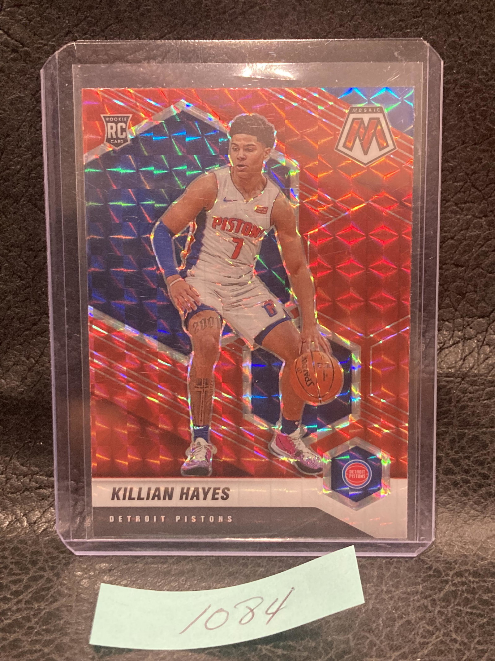 Killian Hayes 2020-21 Panini Mosaic Rc Hobby Red Prizm Detroit Pistons: Killian Hayes 2020-21 Panini Mosaic Rc Hobby Red Prizm Detroit Pistons