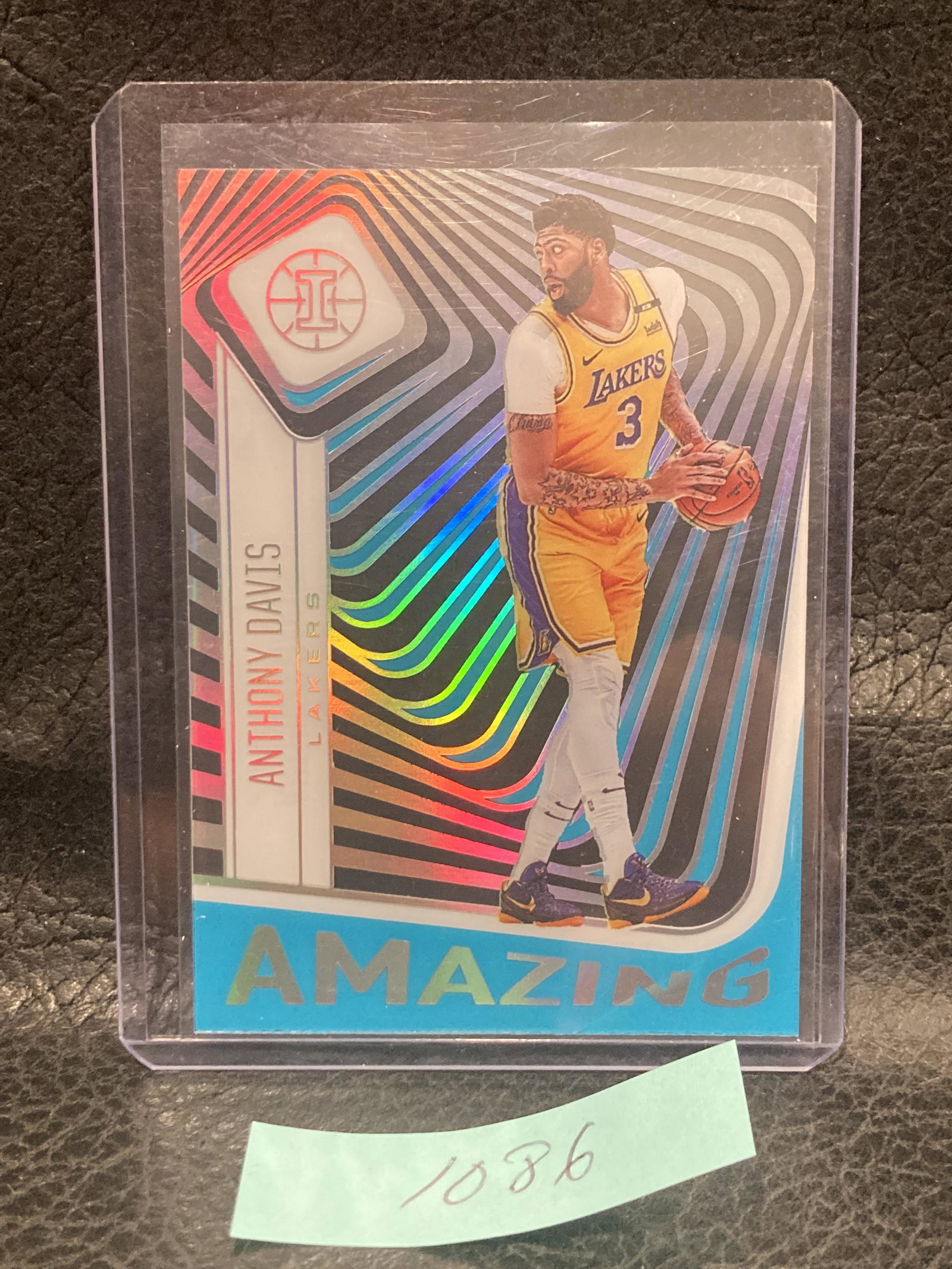 Anthony Davis 2020-21 Panini Illusions Amazing Emerald Acetate #14 Lakers: Anthony Davis 2020-21 Panini Illusions Amazing Emerald Acetate #14 Lakers