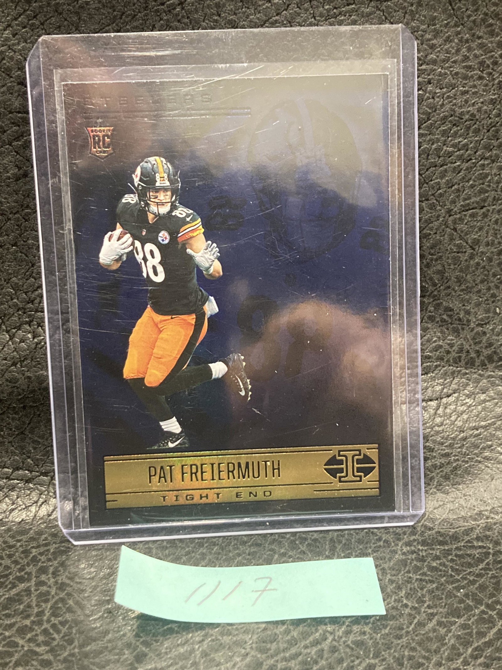 Pat Freiermuth 2021 Illusions Rookie Blue Sapphire Parallel Rc Steelers: Pat Freiermuth 2021 Illusions Rookie Blue Sapphire Parallel Rc Steelers