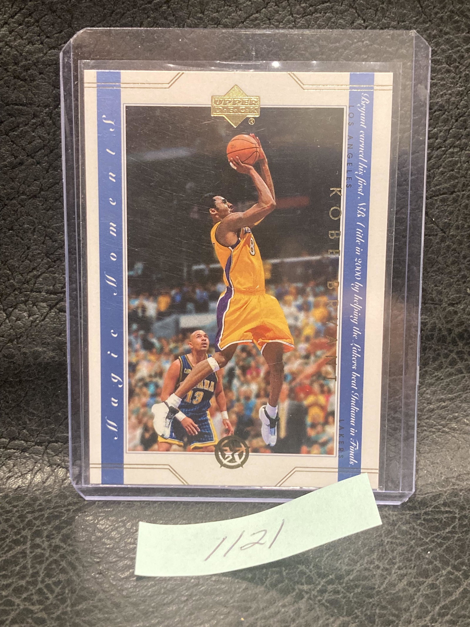 Kobe Bryant 2002-03 Ud Superstars Magic Moments #MM15 Los Angeles Lakers: Kobe Bryant 2002-03 Ud Superstars Magic Moments #MM15 Los Angeles Lakers