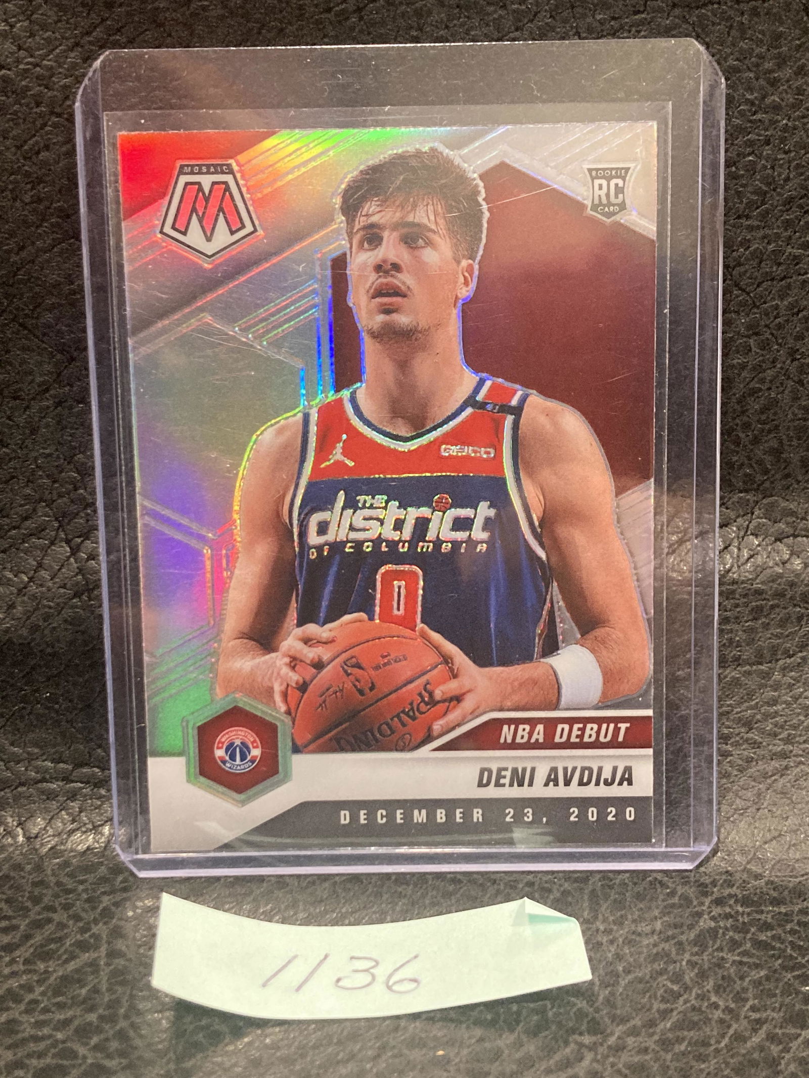 Deni Avdija 2020-21 Panini Mosaic Basketball Rc #272 Nba Debut Wizards Silver Rookie: Deni Avdija 2020-21 Panini Mosaic Basketball Rc #272 Nba Debut Wizards Silver Rookie