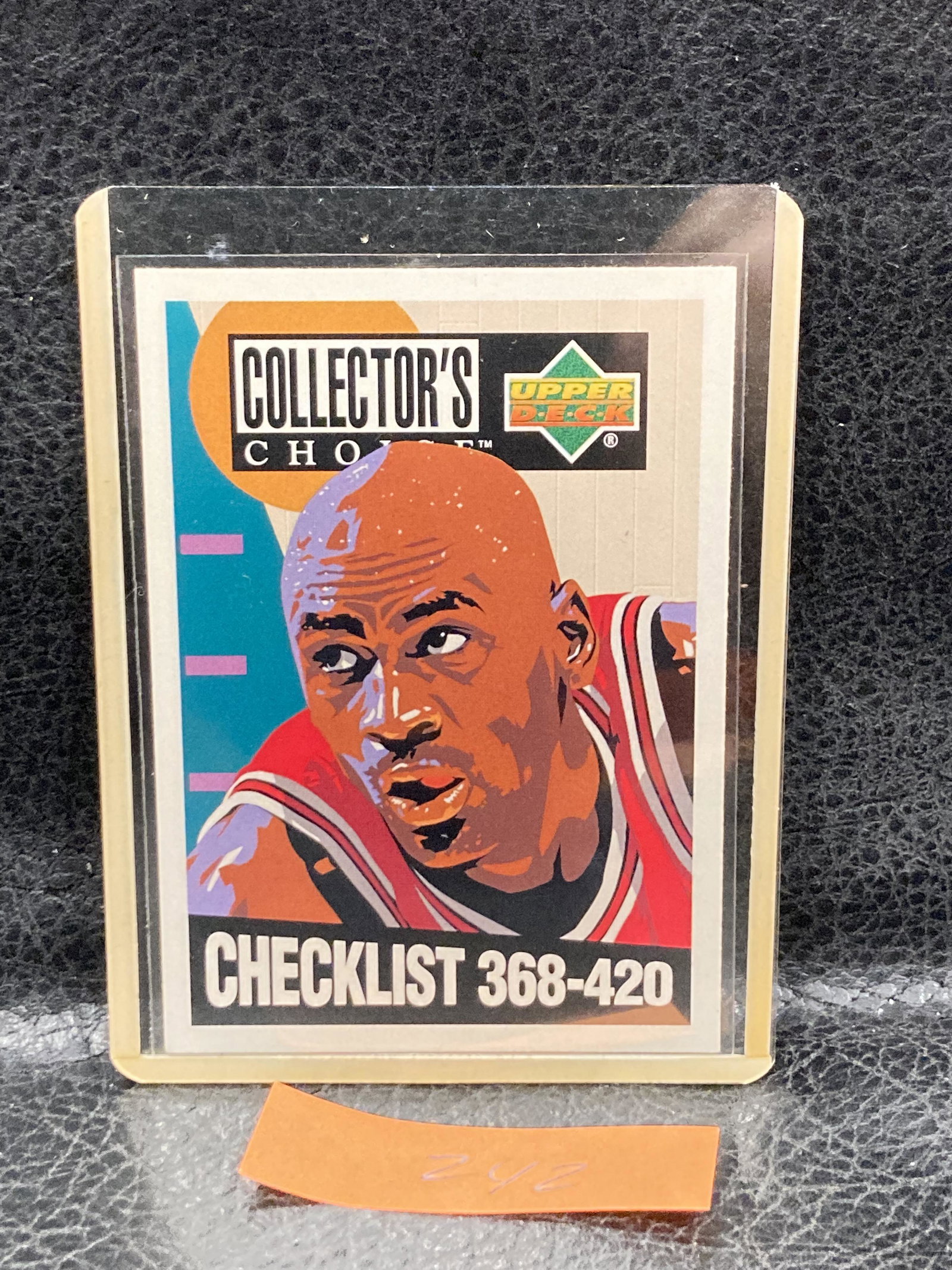 Michael Jordan 1994-95 Upper Deck Collectors Choice #420 Checklist 368-420: Michael Jordan 1994-95 Upper Deck Collectors Choice #420 Checklist 368-420