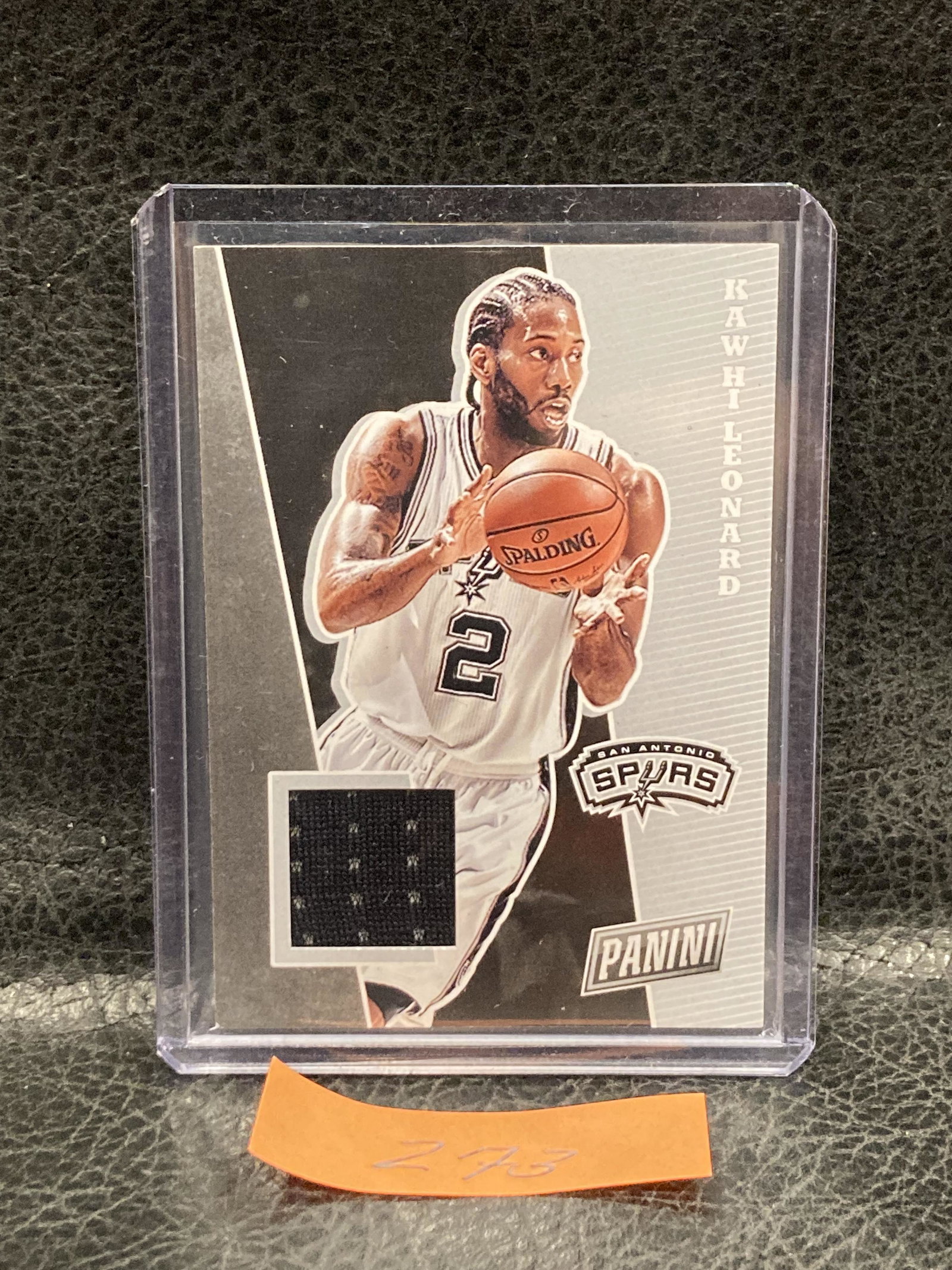 Kawhi Leonard 2017 Panini The National Jersey #KL San Antonio Spurs: Kawhi Leonard 2017 Panini The National Jersey #KL San Antonio Spurs
