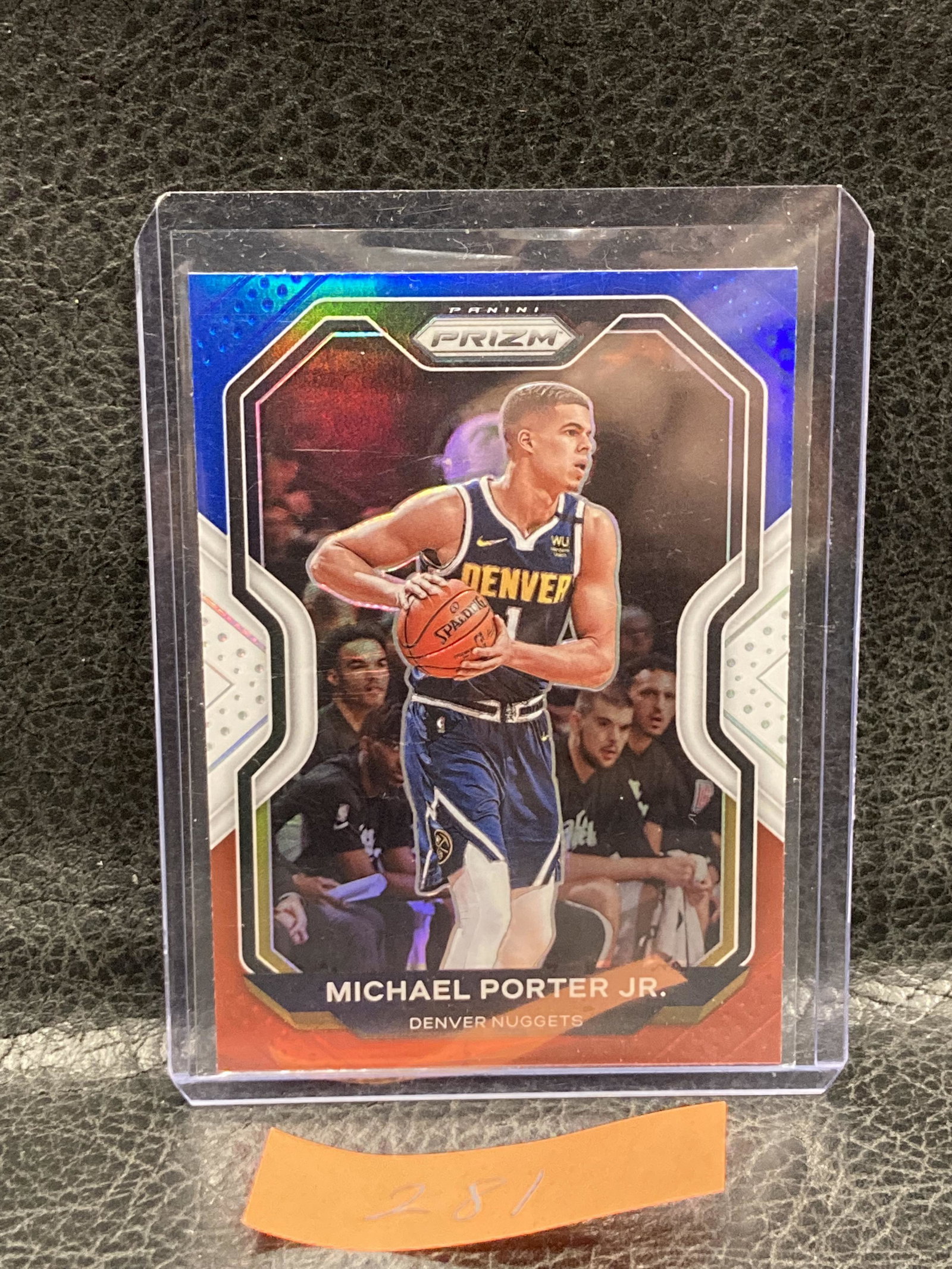 Michael Porter Jr. 2020-21 Panini Prizm Basketball Red White Blue Prizm #86: Michael Porter Jr. 2020-21 Panini Prizm Basketball Red White Blue Prizm #86