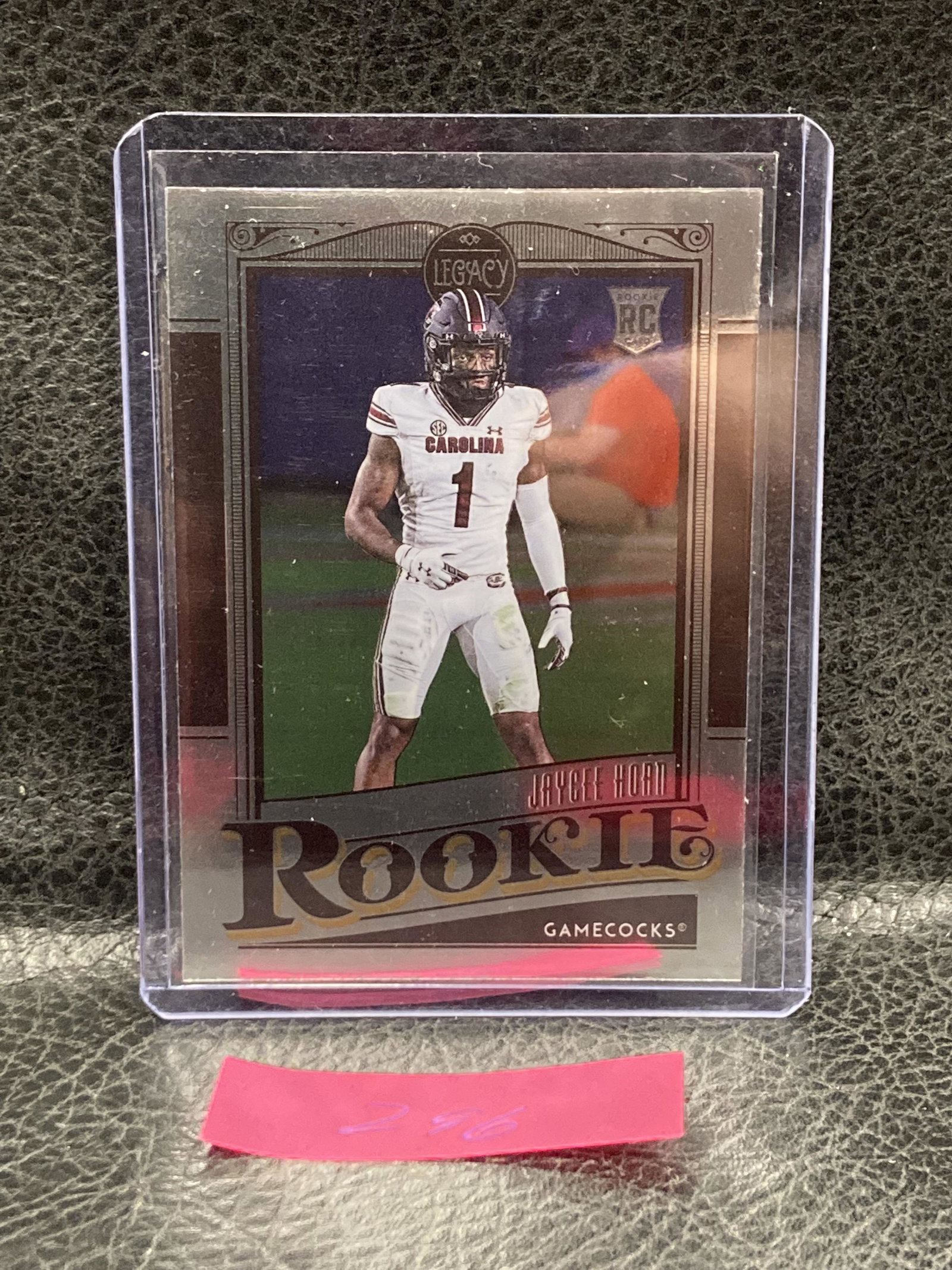 Jaycee Horn 2021 Legacy Football Carolina Panthers Rookie Chrome #184: Jaycee Horn 2021 Legacy Football Carolina Panthers Rookie Chrome #184