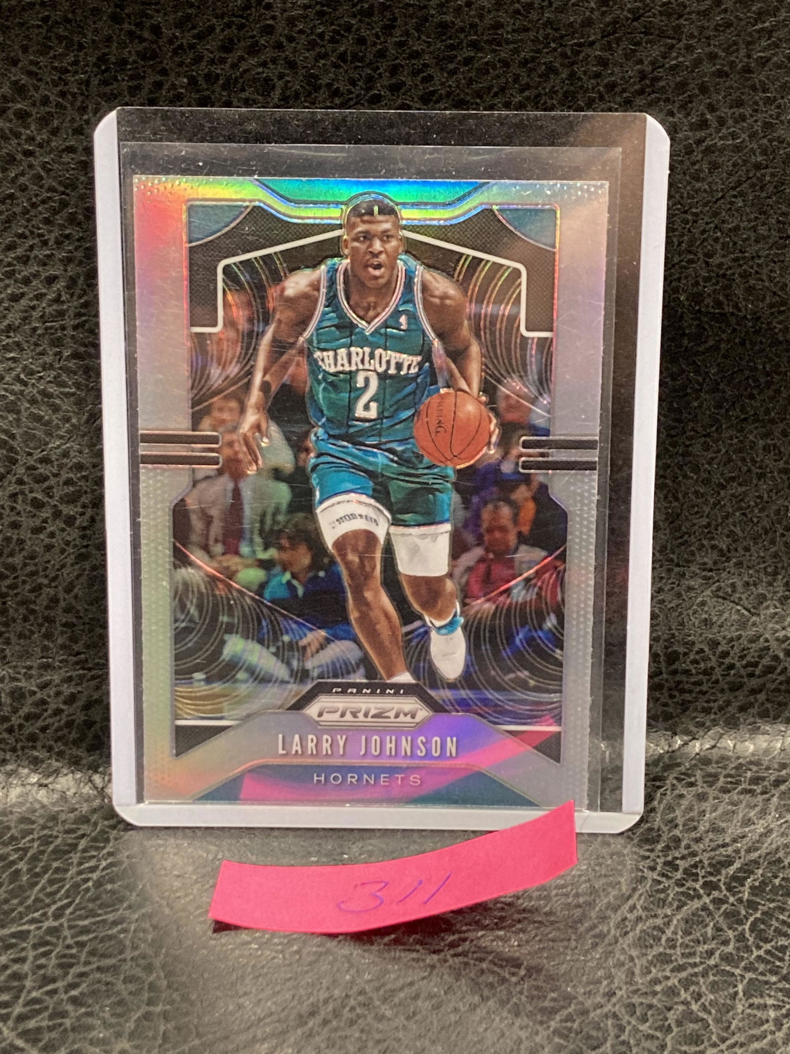 Larry Johnson 2019-20 Panini Prizm Silver Charlotte Hornets: Larry Johnson 2019-20 Panini Prizm Silver Charlotte Hornets