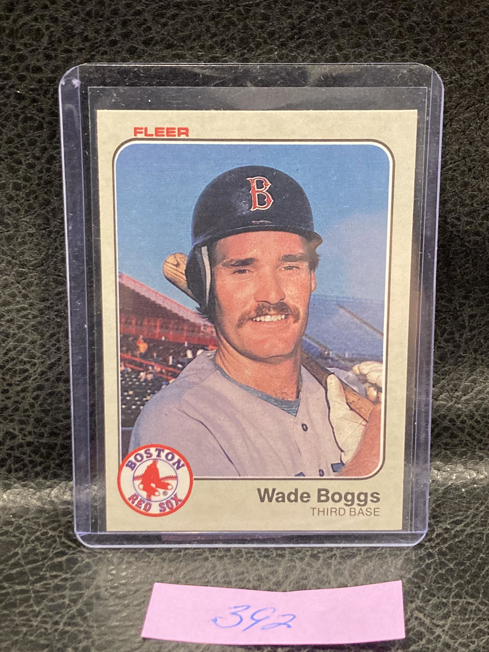Wade Boggs 1983 Fleer Rookie Rc Card Fleer 179: Wade Boggs 1983 Fleer Rookie Rc Card Fleer 179
