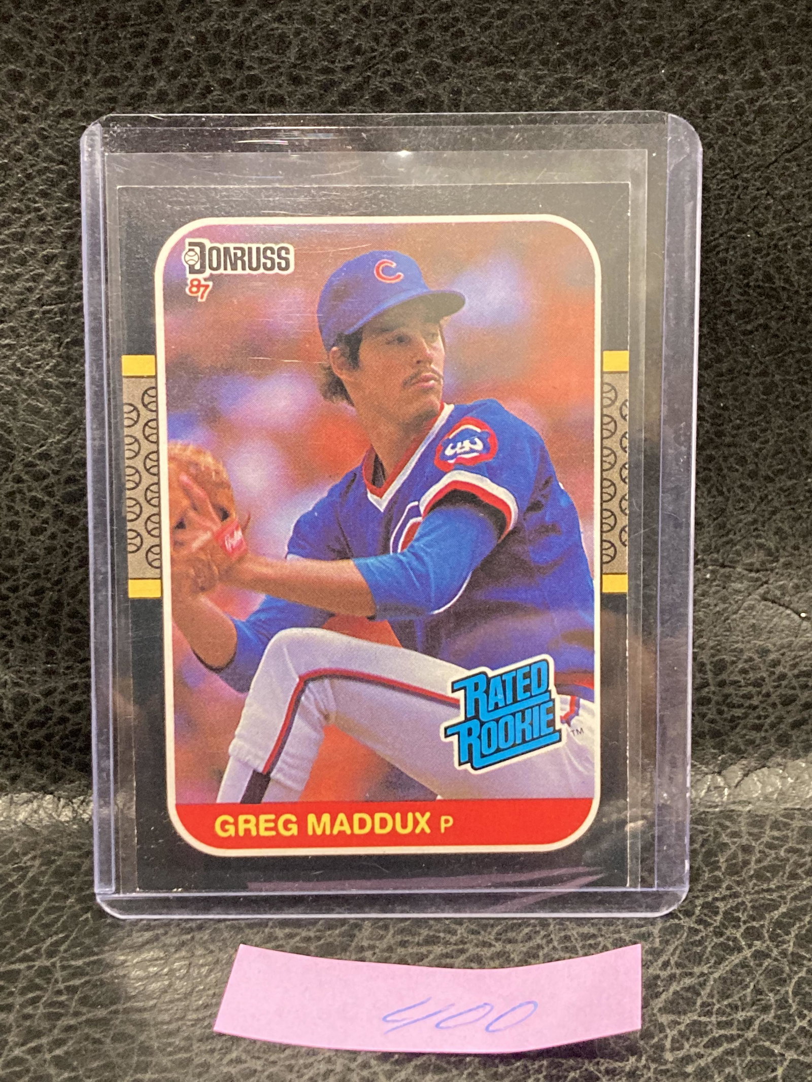 Greg Maddux 1987 Donruss Rated Rookie Card Rc Chicago Cubs #36 Atlanta Braves: Greg Maddux 1987 Donruss Rated Rookie Card Rc Chicago Cubs #36 Atlanta Braves