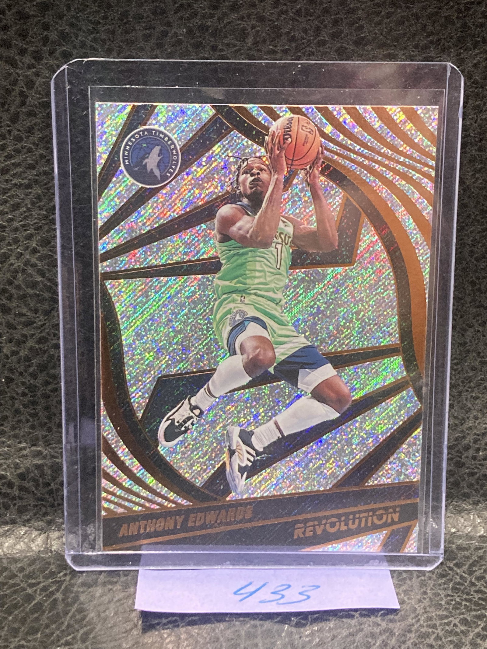 Anthony Edwards 2021-22 Revolution #22 Minnesota Timberwolves: Anthony Edwards 2021-22 Revolution #22 Minnesota Timberwolves