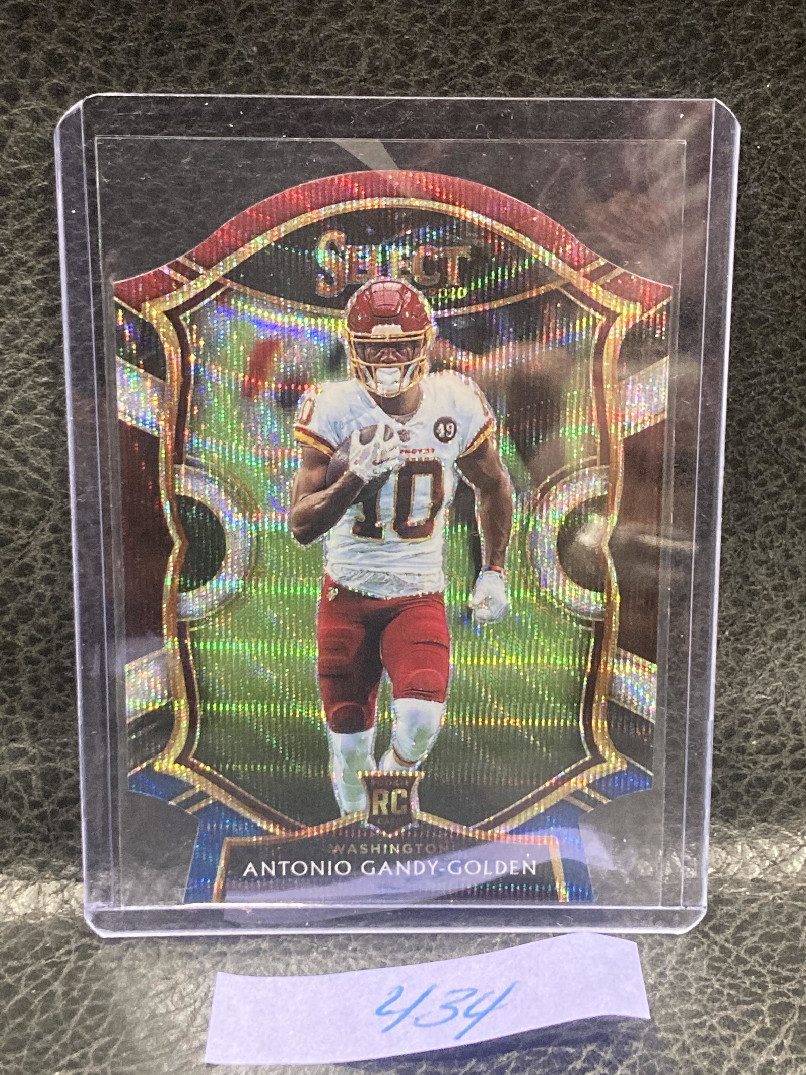 Antonio Gandy-Golden 2020 Select Rc Die-Cut Concourse Tri-Color Prizm Card #183: Antonio Gandy-Golden 2020 Select Rc Die-Cut Concourse Tri-Color Prizm Card #183