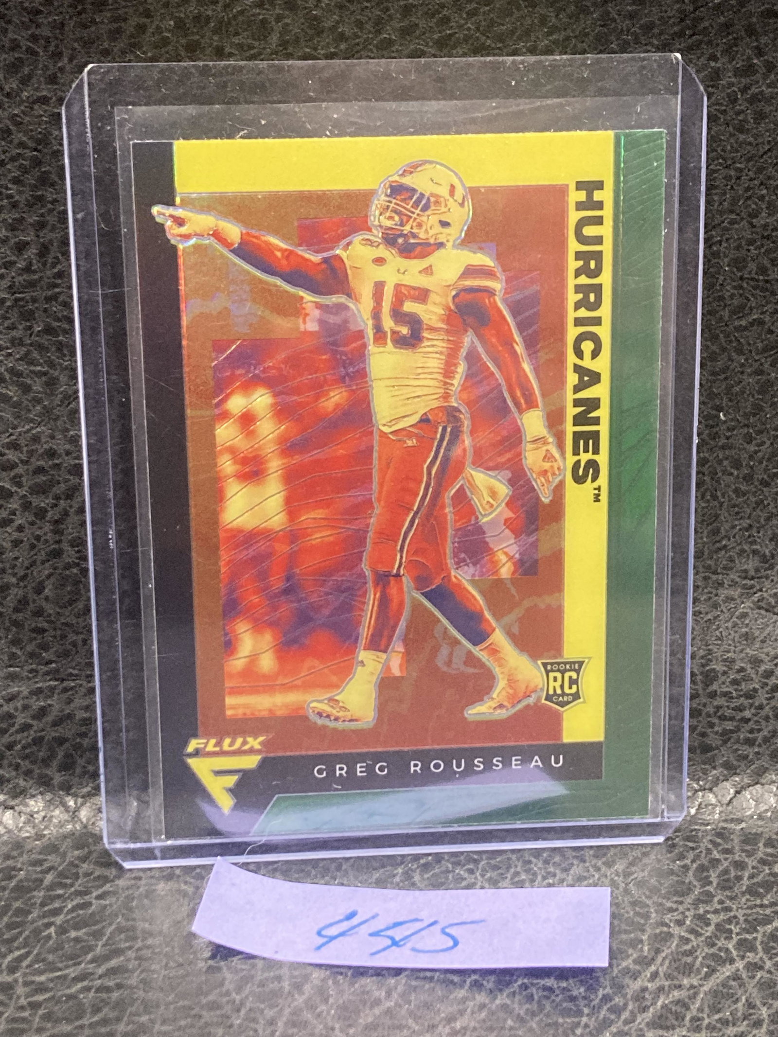 Greg Rousseau 2021 Chronicles Flux Rookie #226 Buffalo Bills: Greg Rousseau 2021 Chronicles Flux Rookie #226 Buffalo Bills