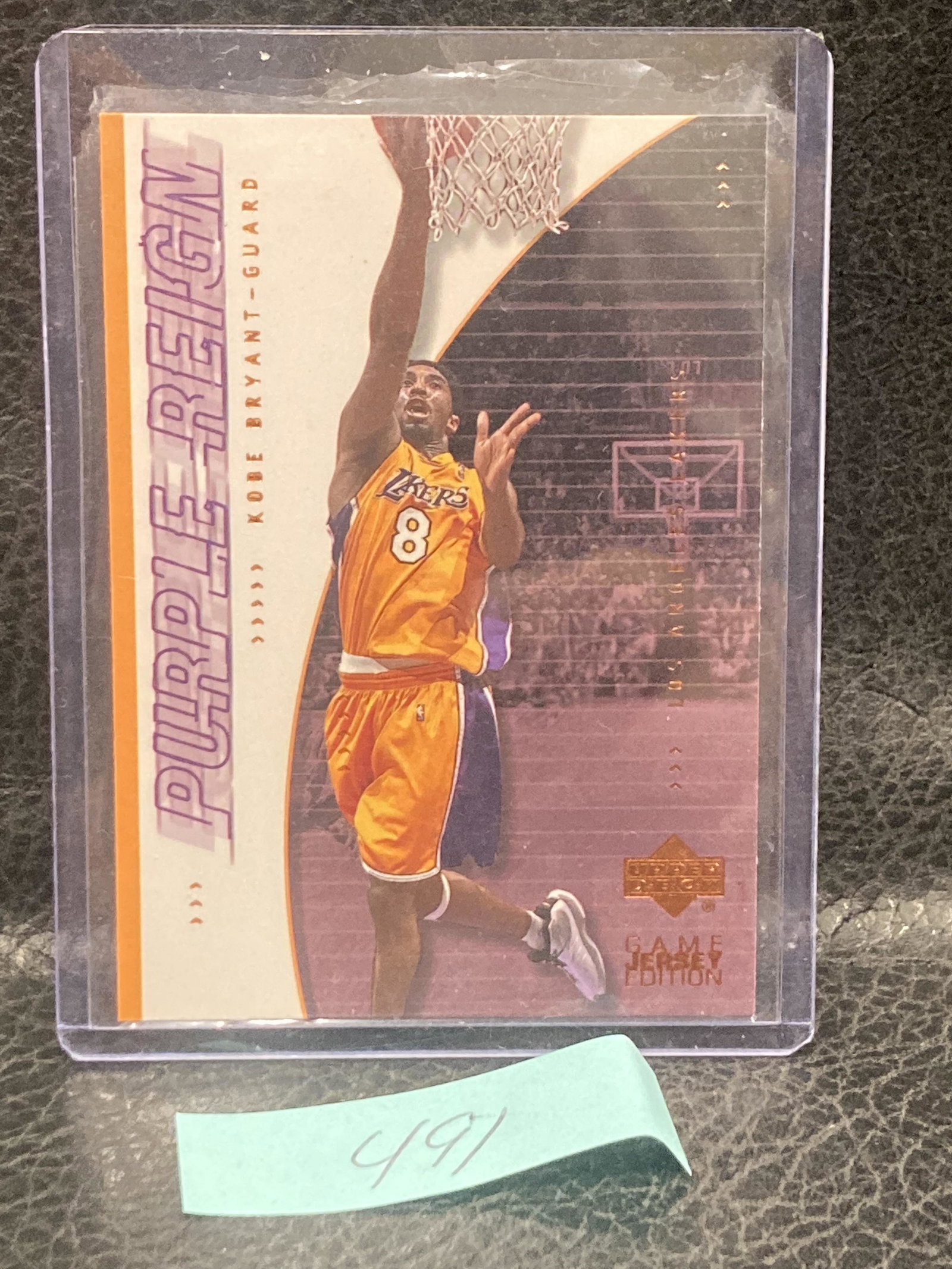 Kobe Byrant 2000-01 Upper Deck Game Jersey Ediiton Purple Reign #440 Lakers: Kobe Byrant 2000-01 Upper Deck Game Jersey Ediiton Purple Reign #440 Lakers