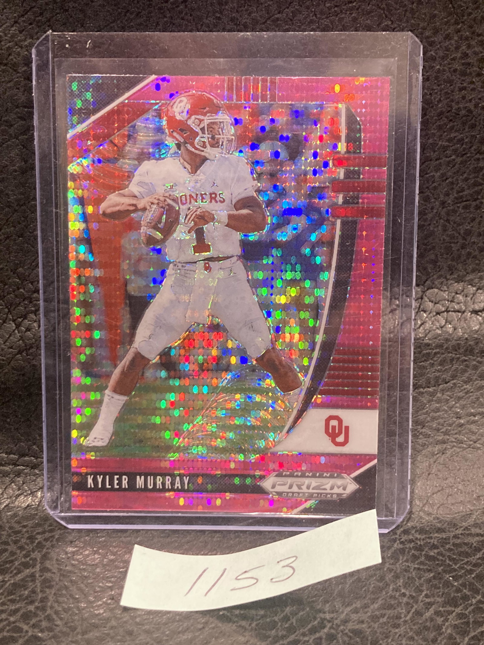 Kyler Murray 2020 Panini Prizm Draft Picks Prizms Pink Pulsar #62 Parallel Card: Kyler Murray 2020 Panini Prizm Draft Picks Prizms Pink Pulsar #62 Parallel Card