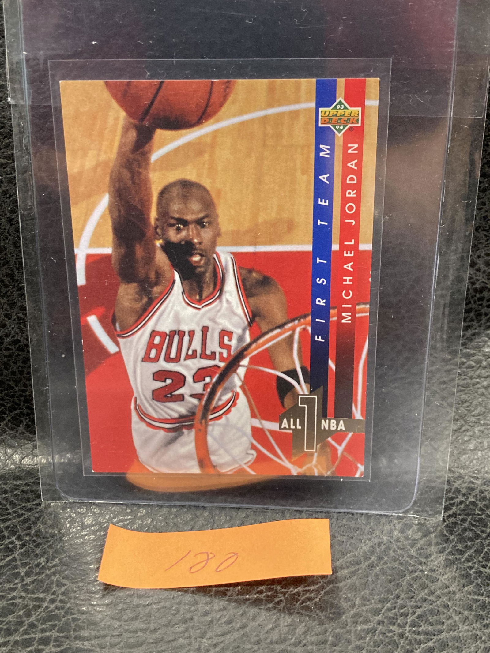 Michael Jordan 1993-94 Upper Deck #AN4 All-Nba Chicago Bulls: Michael Jordan 1993-94 Upper Deck #AN4 All-Nba Chicago Bulls