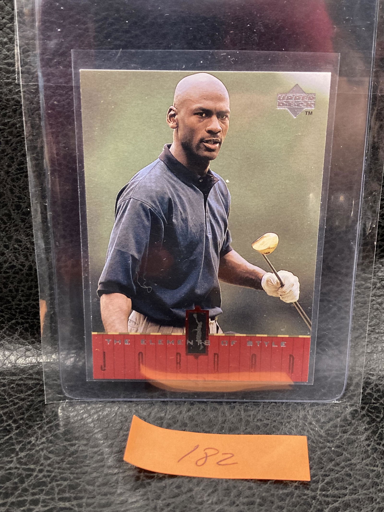 Michael Jordan 1998-99 Upper Deck Elements Of Style #129 Chicago Bulls Hof: Michael Jordan 1998-99 Upper Deck Elements Of Style #129 Chicago Bulls Hof