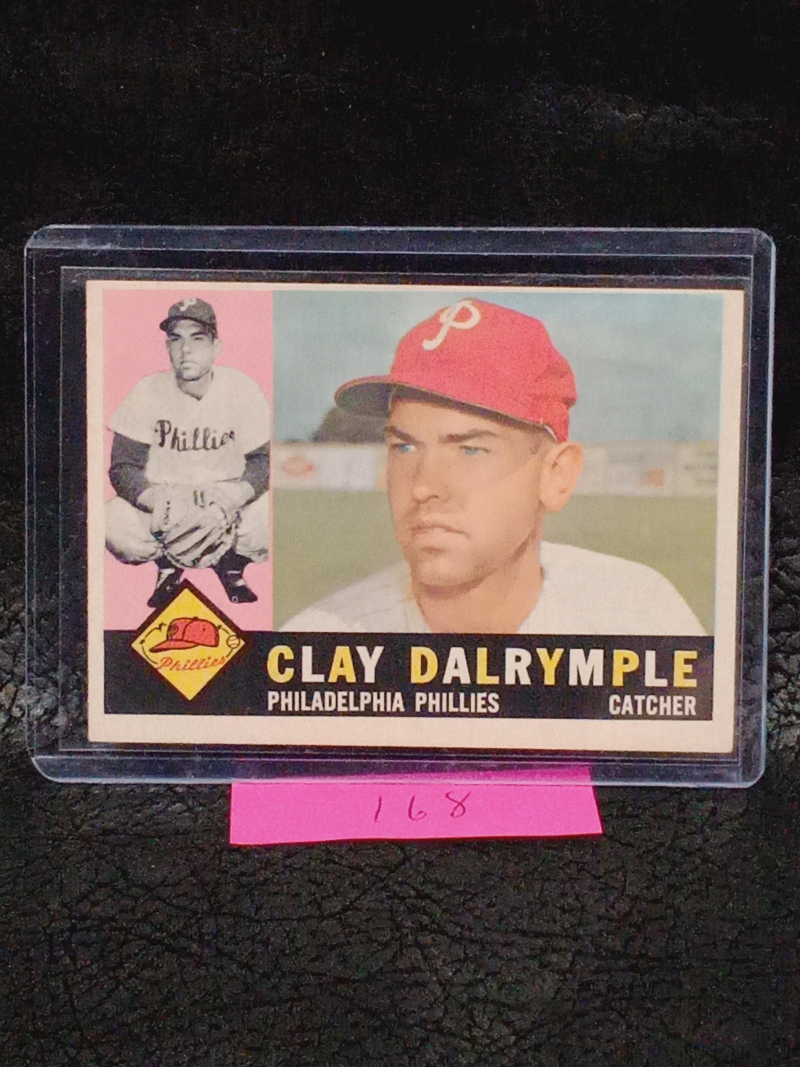 1960 Topps High # Clay Dalrymple #523 Rookie Rc Phillies: 1960 Topps High # Clay Dalrymple #523 Rookie Rc Phillies