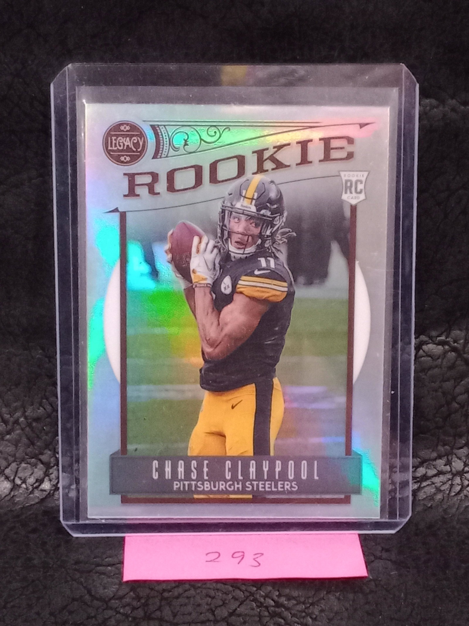 Chase Claypool 2020 Chronicles Silver Prizm Legacy Rookie Rc- Pitt Steelers: Chase Claypool 2020 Chronicles Silver Prizm Legacy Rookie Rc- Pitt Steelers