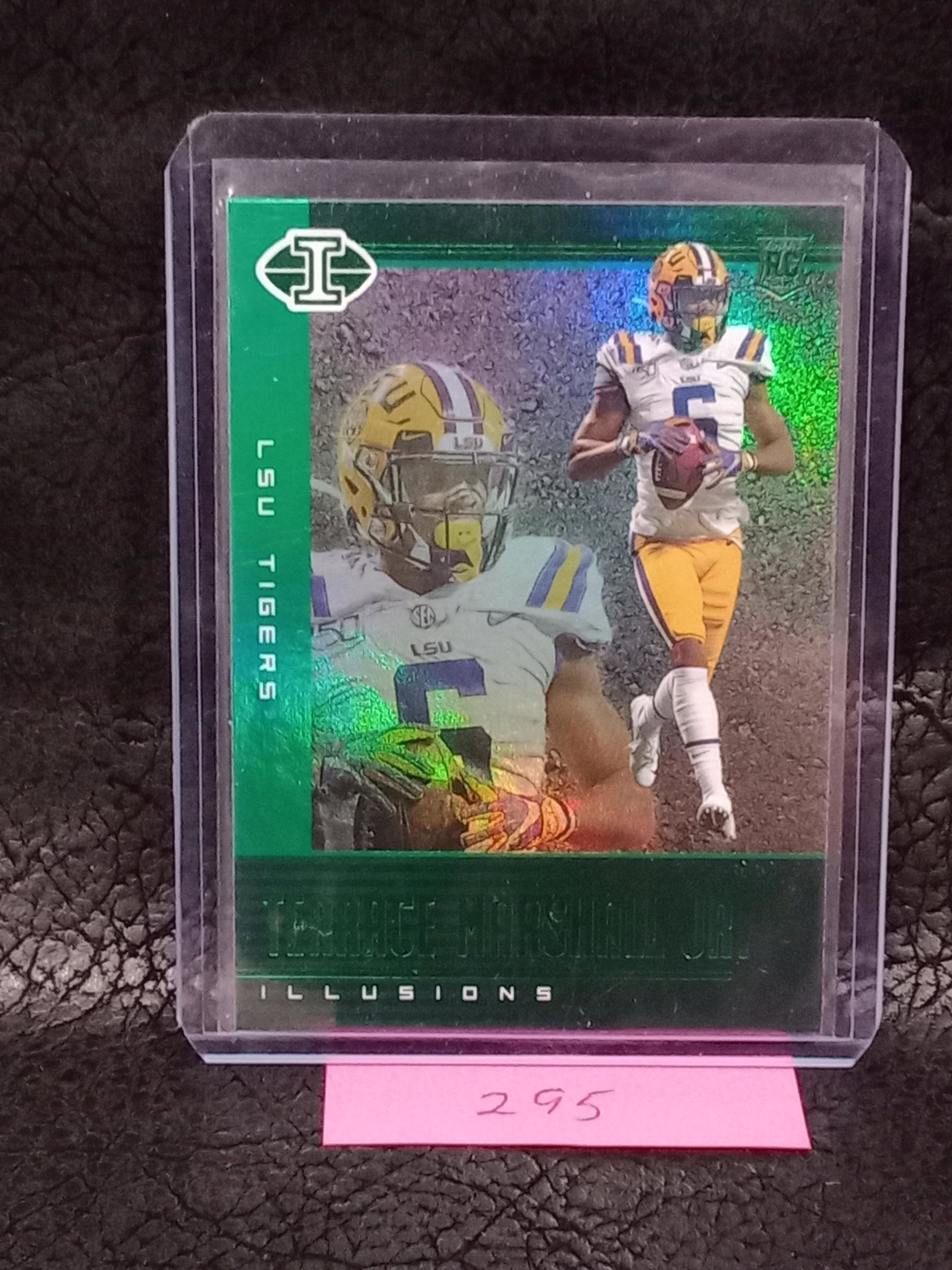 Terrace Marshall Jr 2021 Panini Chronicles Panthers #113 Green Parallel Packers: Terrace Marshall Jr 2021 Panini Chronicles Panthers #113 Green Parallel Packers