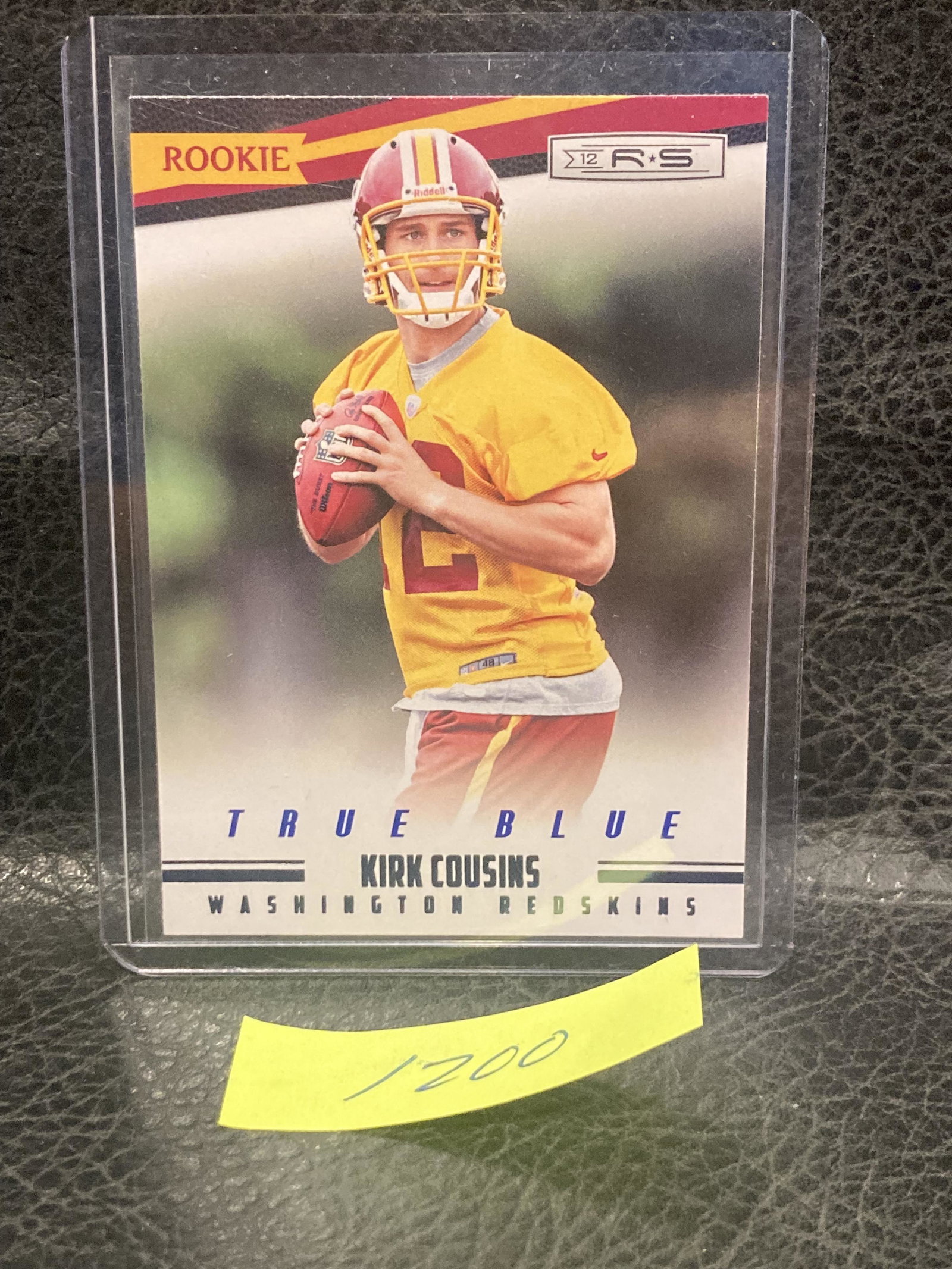 Kirk Cousins 2012 Panini Rookies & Stars True Blue #185 Rookie Rc Redskins: Kirk Cousins 2012 Panini Rookies & Stars True Blue #185 Rookie Rc Redskins