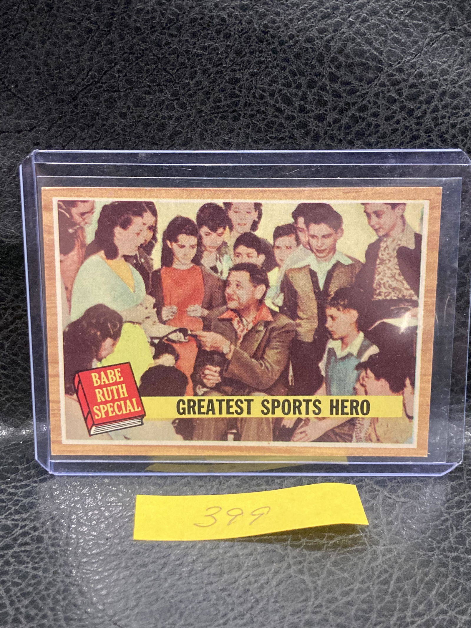 1962 Topps Babe Ruth Special Greatest Sports Hero Babe Ruth: 1962 Topps Babe Ruth Special Greatest Sports Hero Babe Ruth