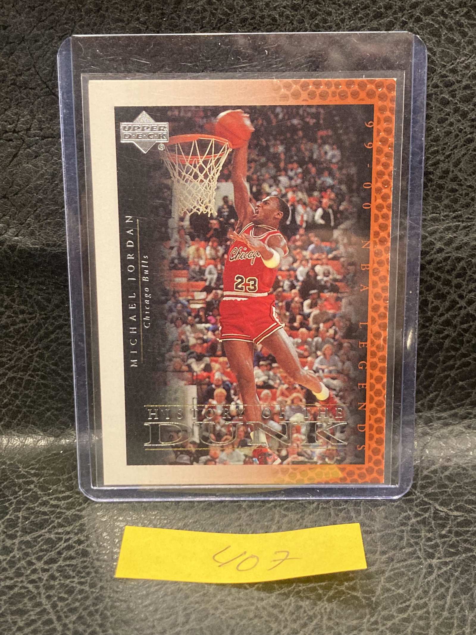 Michael Jordan 2000 Upper Deck Nba Century Legends History Of The Dunk #66 Bulls: Michael Jordan 2000 Upper Deck Nba Century Legends History Of The Dunk #66 Bulls
