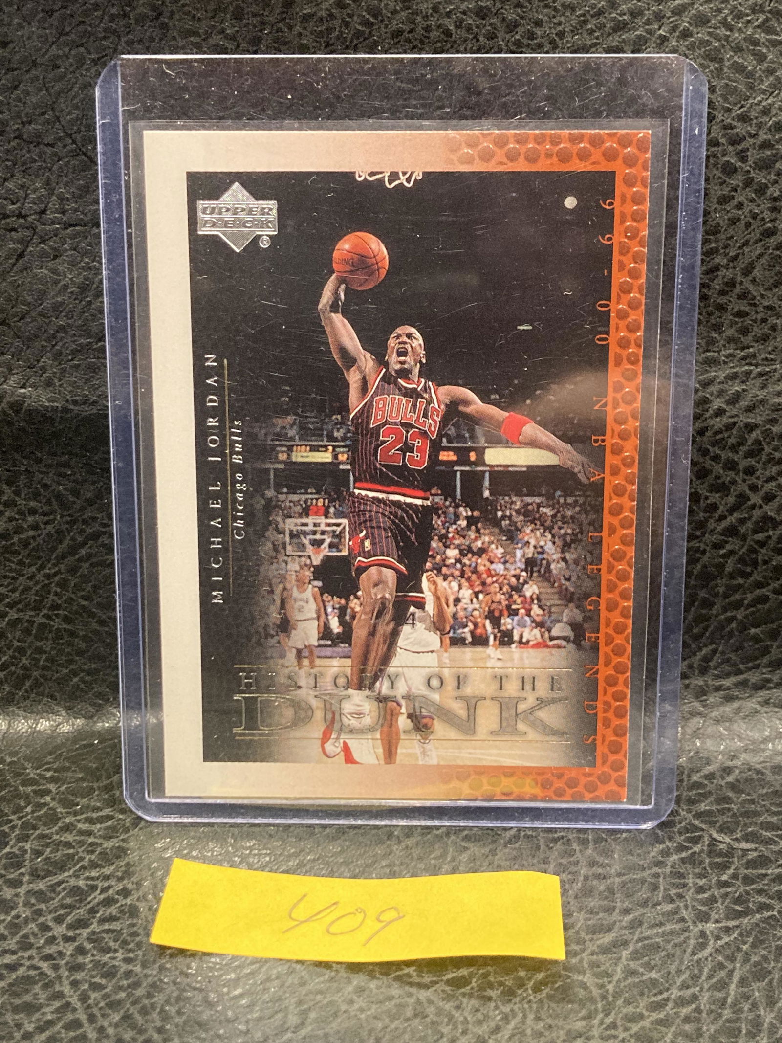 Michael Jordan 2000 Upper Deck History Of The Dunk #70 Chicago Bulls Hof: Michael Jordan 2000 Upper Deck History Of The Dunk #70 Chicago Bulls Hof