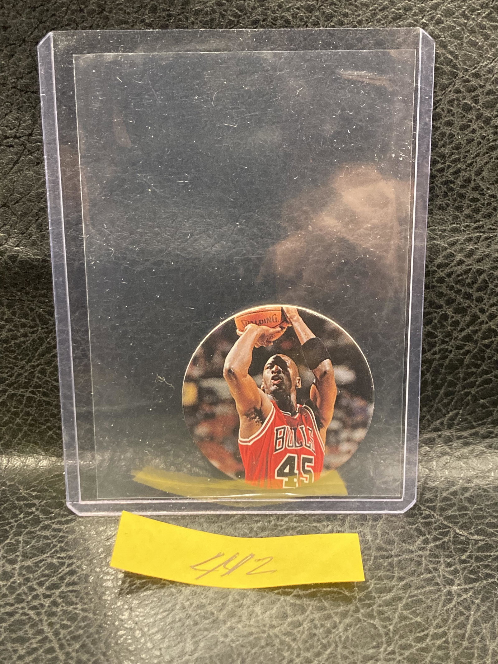 Michael Jordan 1995 Upperdeck Pog Milk Cap # 50 Chicago Bulls: Michael Jordan 1995 Upperdeck Pog Milk Cap # 50 Chicago Bulls