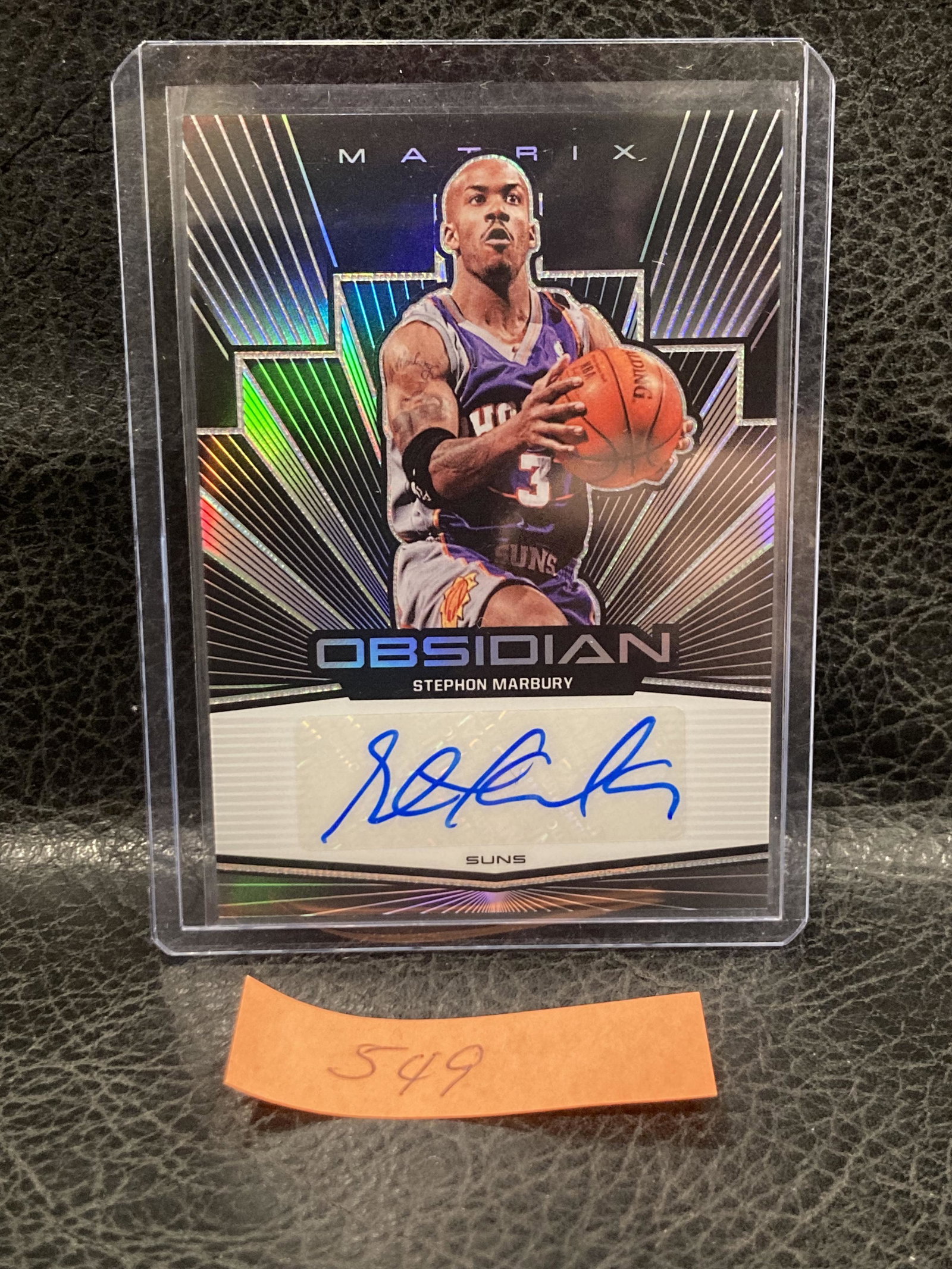 Stephon Marbury 2019-20 Panini Obsidian Matrix Electric /60 Auto Suns: Stephon Marbury 2019-20 Panini Obsidian Matrix Electric /60 Auto Suns