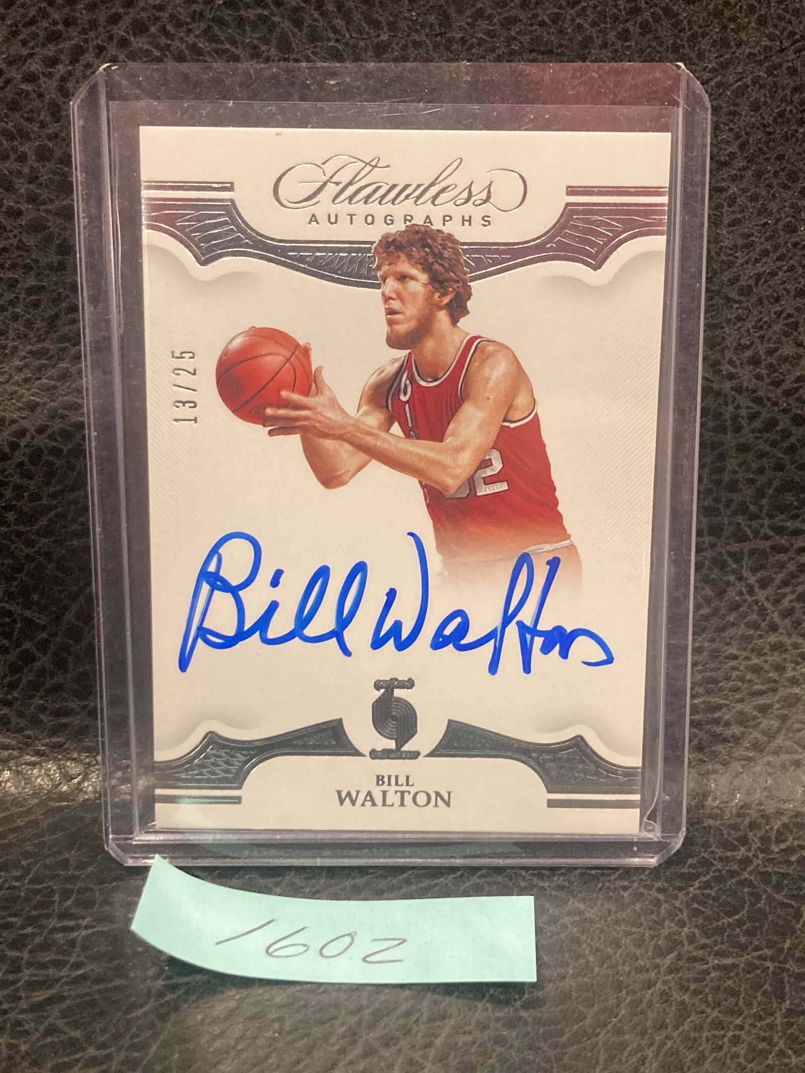 Bill Walton Legendary Scripts Auto 3/25 2019-20 Panini Flawless No. Fa-Bwt: Bill Walton Legendary Scripts Auto 3/25 2019-20 Panini Flawless No. Fa-Bwt