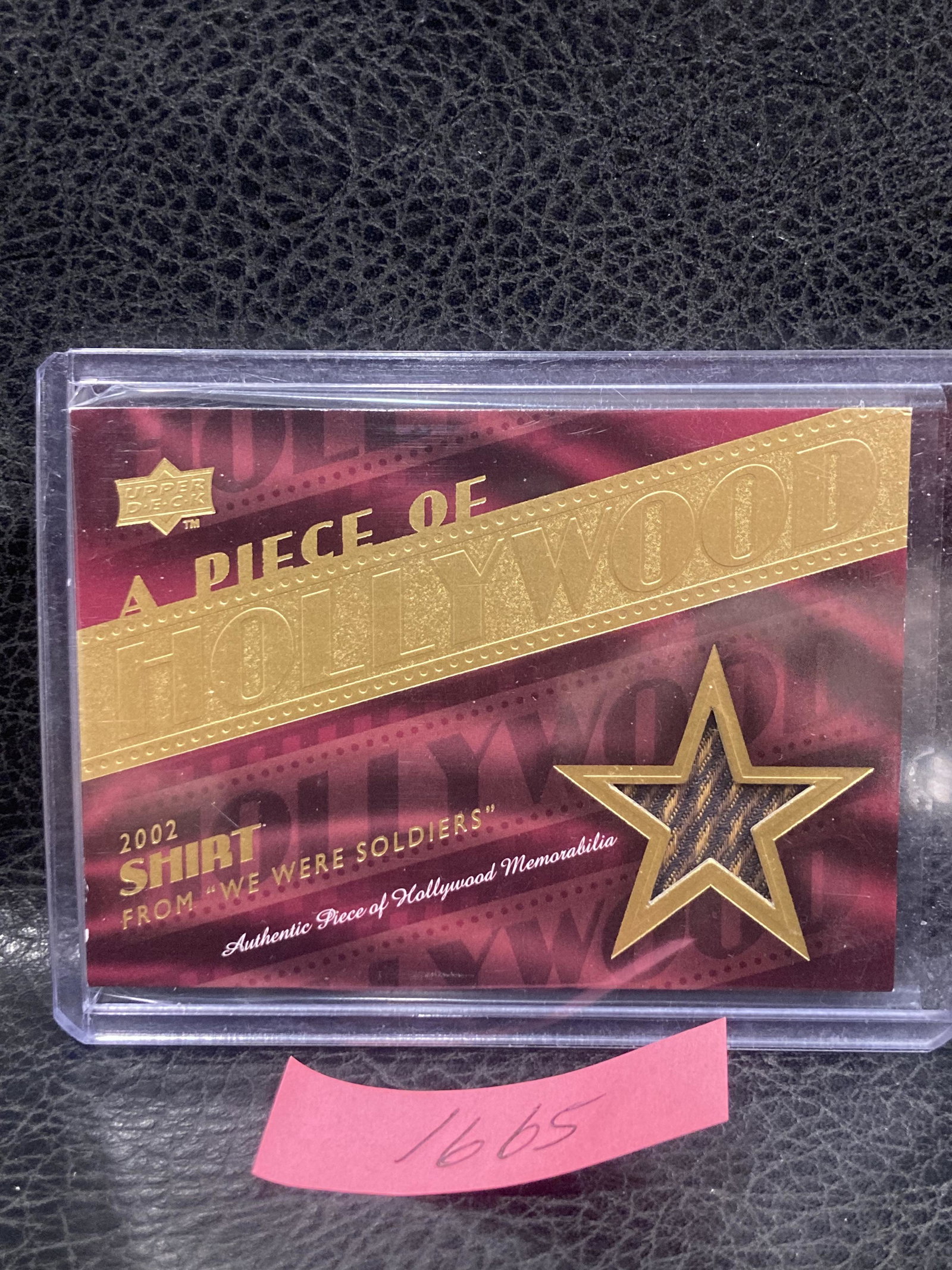 Mel Gibson 2008 Ud A Piece Of History We Were Soliders Shirt Wardrobe Card: Mel Gibson 2008 Ud A Piece Of History We Were Soliders Shirt Wardrobe Card